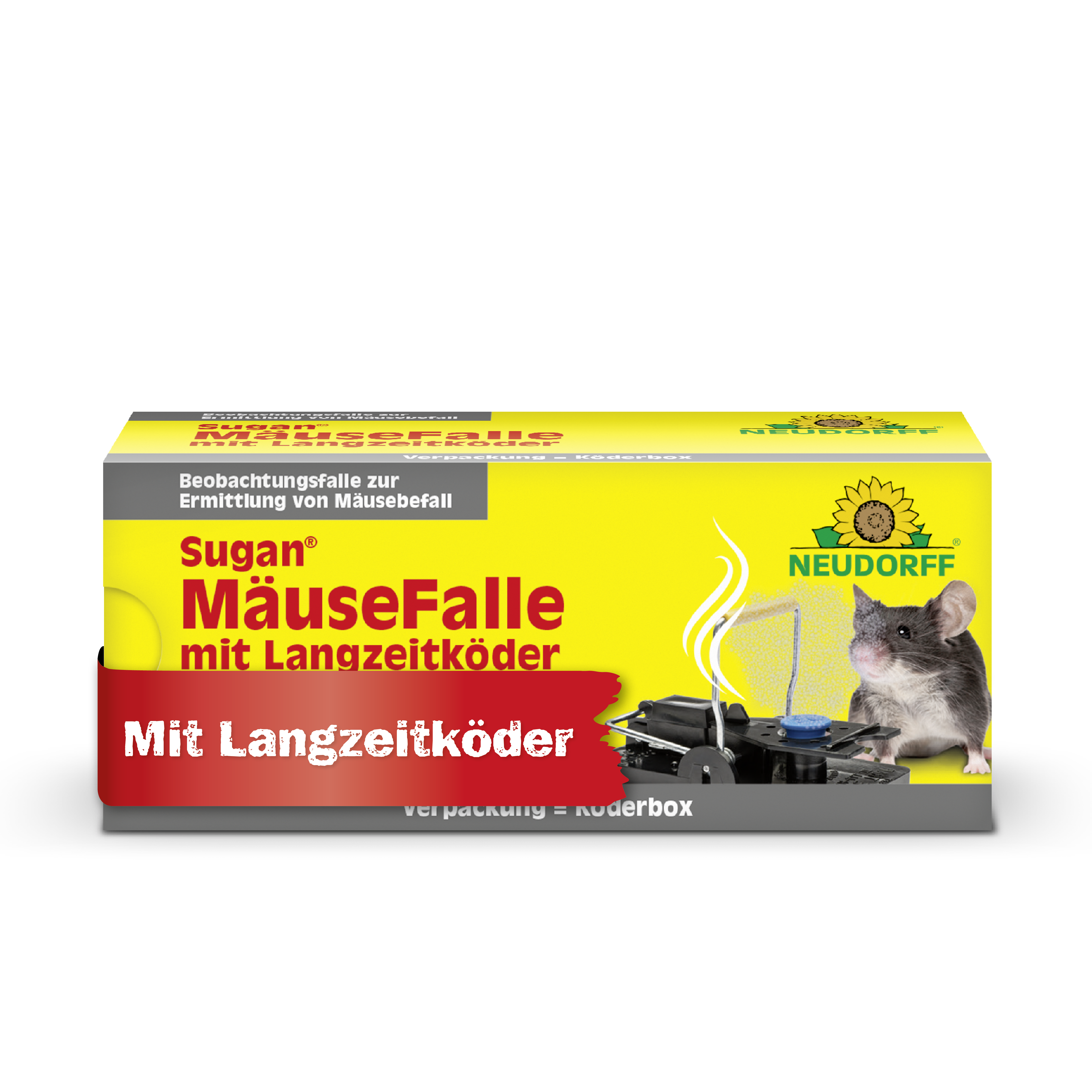 Neudorff Sugan MäuseFalle mit Langzeitköder
