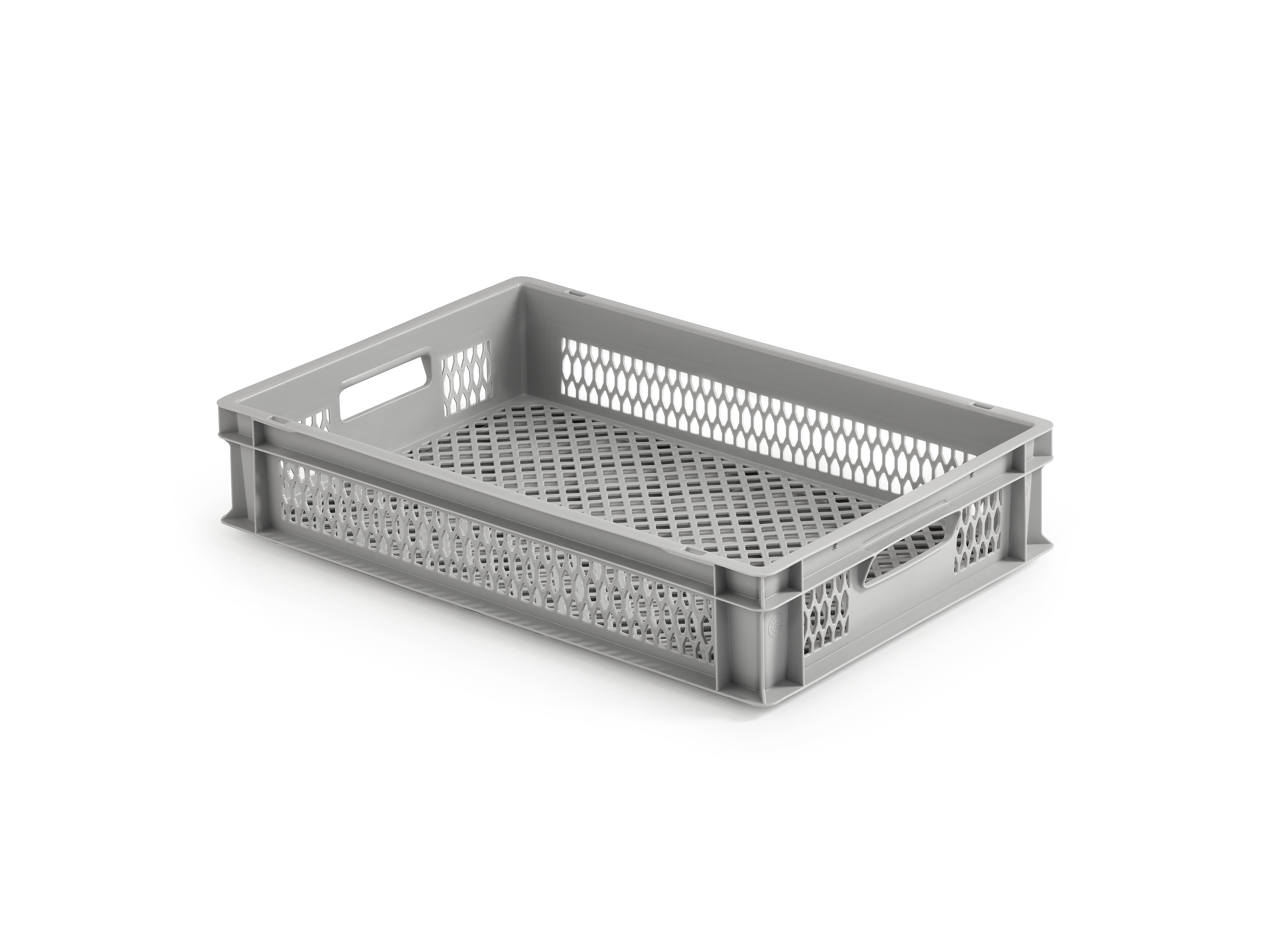 163855_75050 ALUTEC KUNSTSTOFFBEHÄLTER VERGITTERT 60X40X12CM