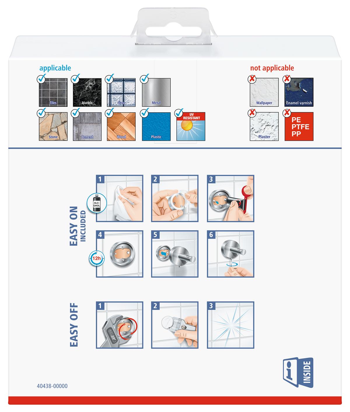 tesa_ELEGAANT_404380000000_LI490_back_pa tesa Elegaant Handtuchring