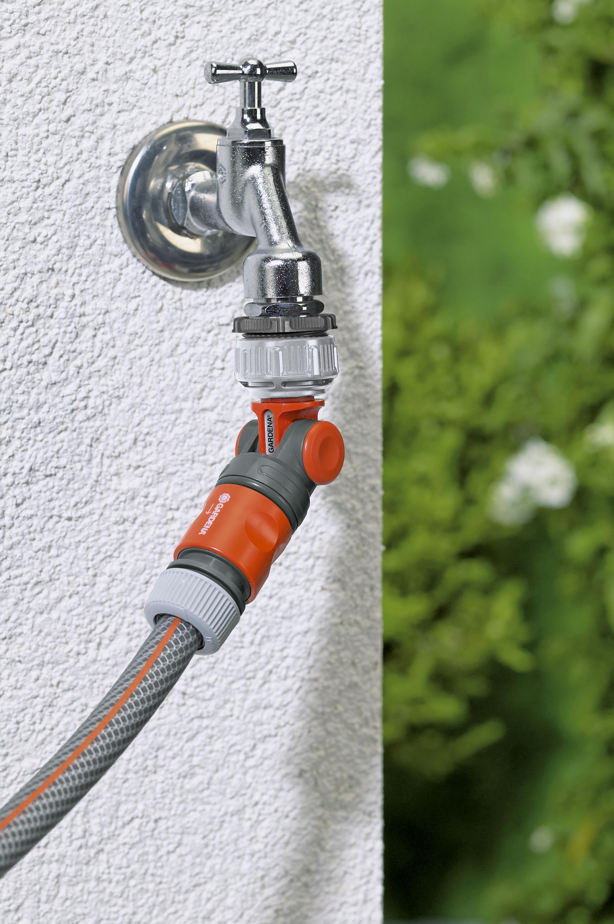 GA150-0620 Gardena Winkelhahnstück 33,3mm 1"/26,5mm 3/4"