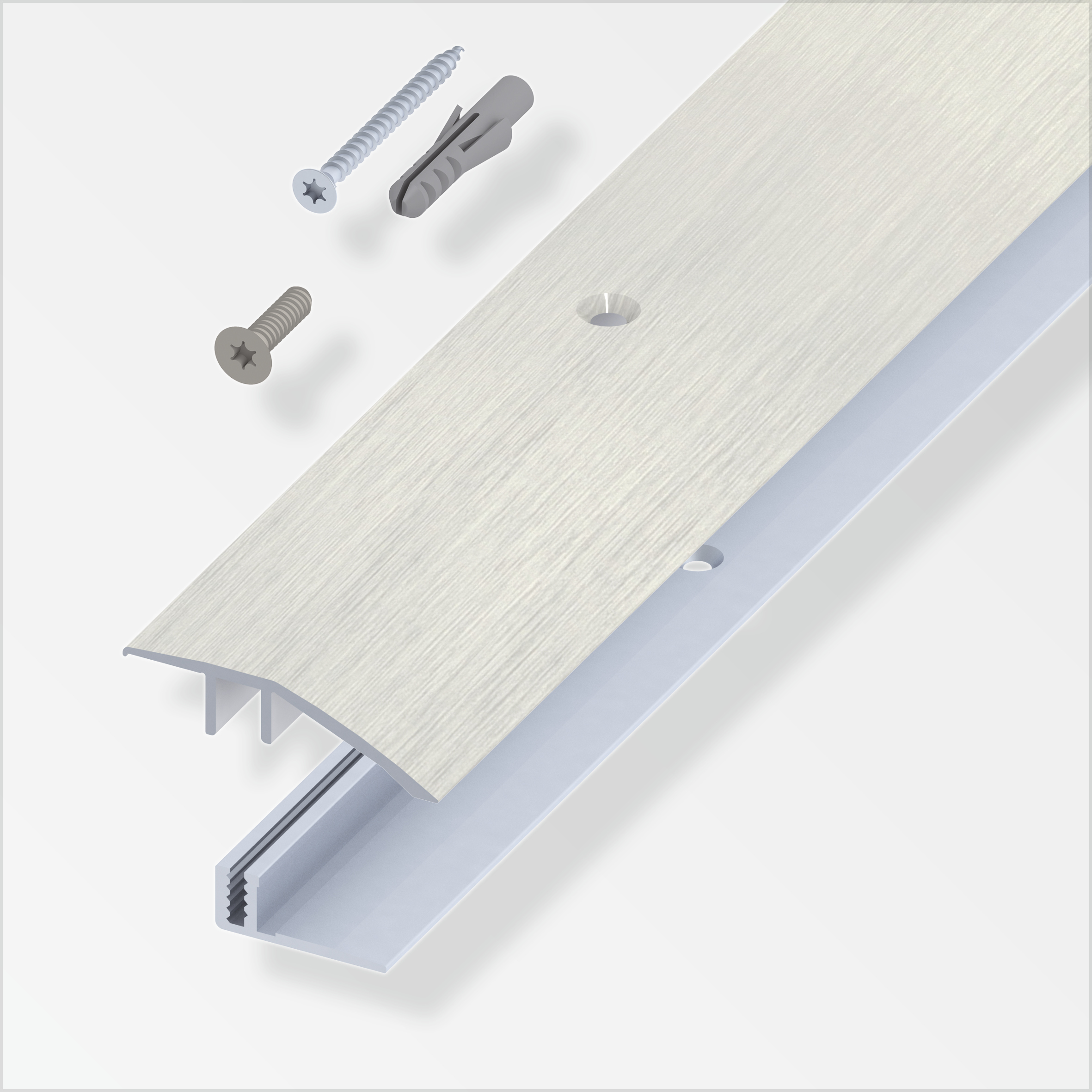 100427_Niveauausgleichs-Profil Alfer Optifloor Niveauausgleich-Profil 45 mm, edelstahloptilk