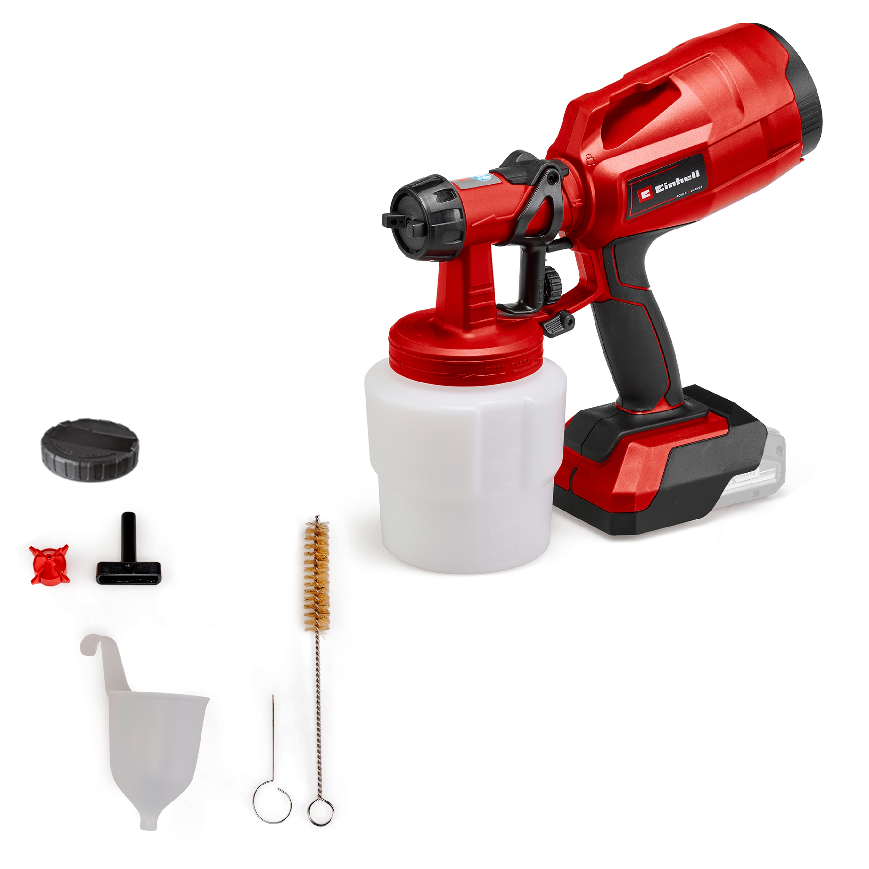 Einhell Akku-Farbsprühsystem TC-SY 18/60 Li-Solo