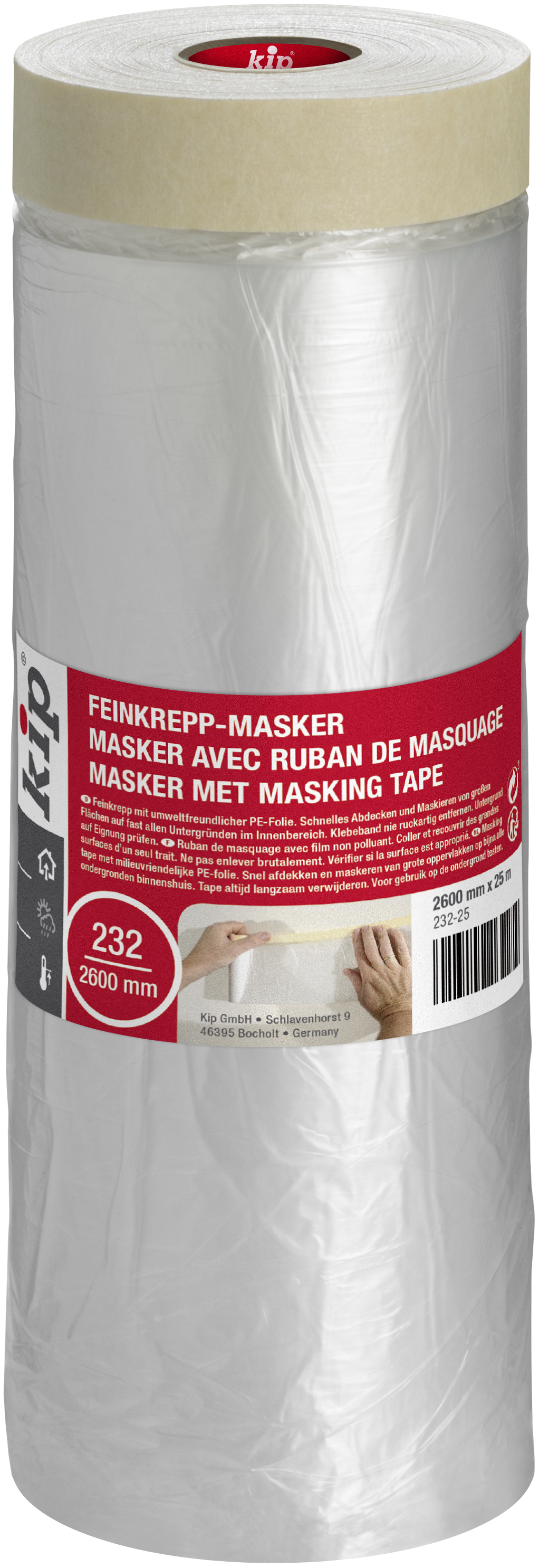 084520 Kip Feinkrepp Masker