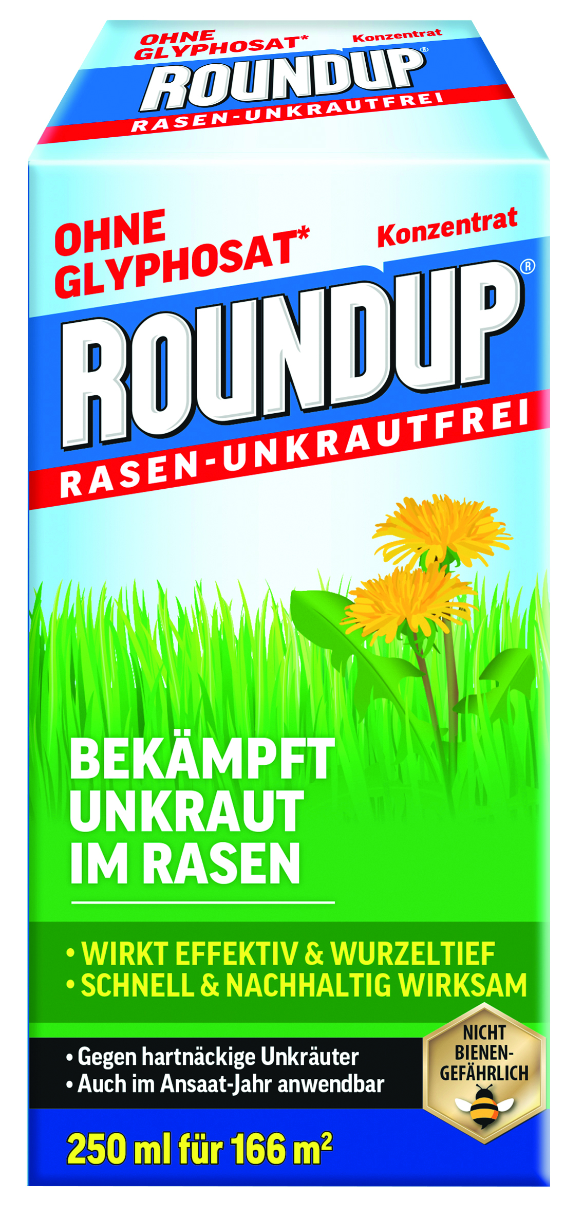 691538-3230_RU_Rasen_Unkraut_250ml_4062700632307 Roundup Rasenunkrautfrei 250ml