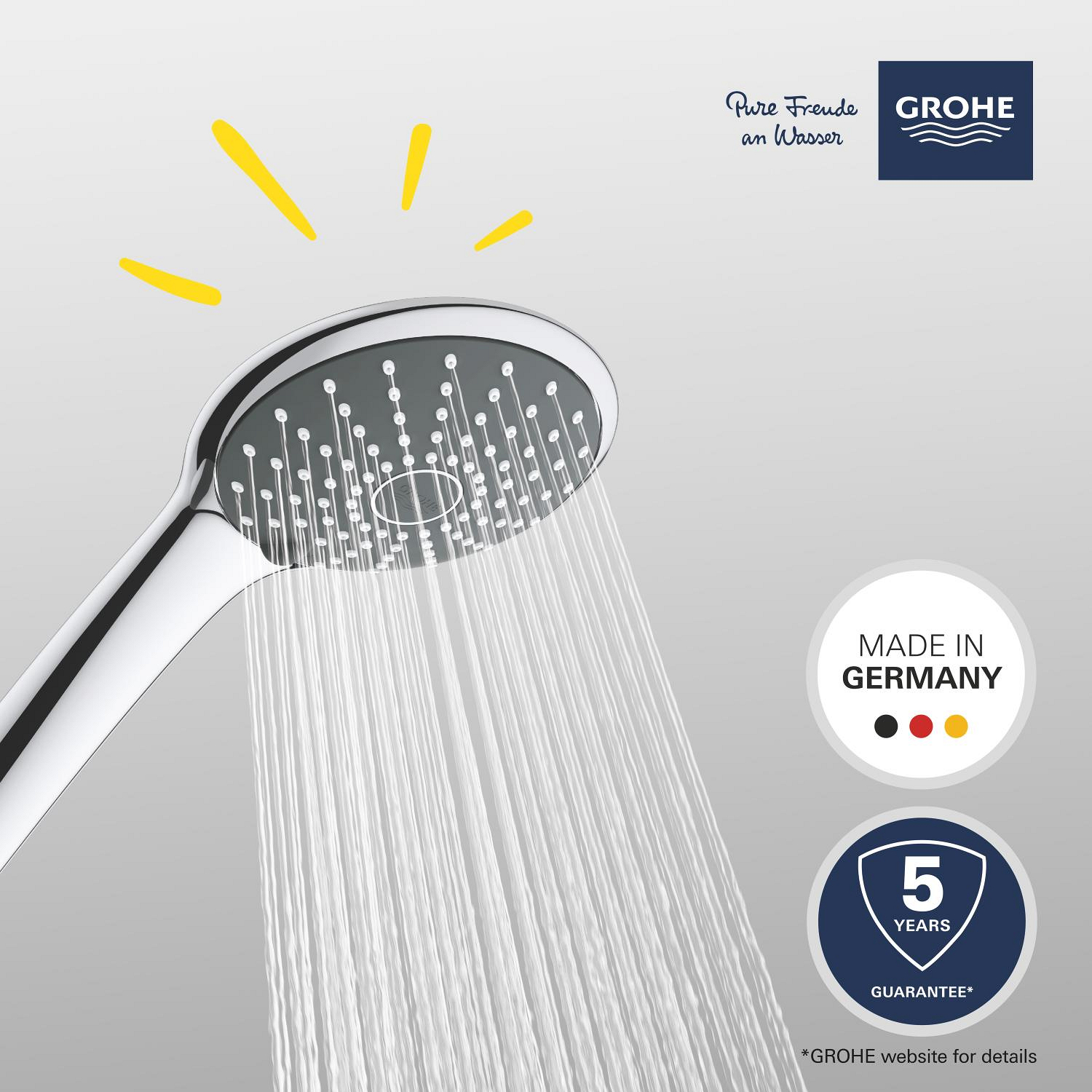Grohe Vitalio Joy 110 Duo Handbrause 2 Strahlarten Grohe Vitalio Joy 110 Duo Handbrause 2 Strahlarten
