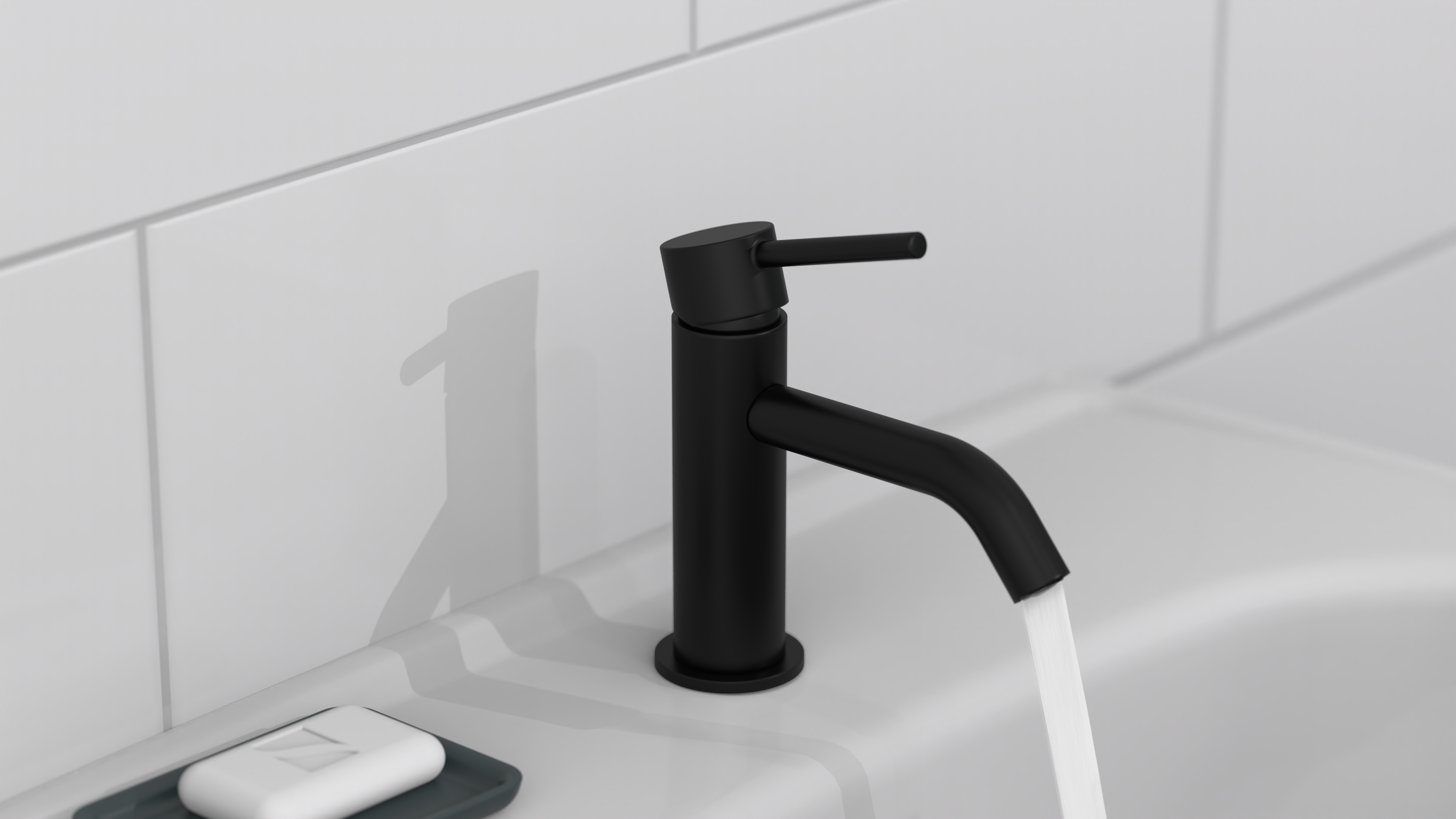 Schütte Standventil Aragon, Schwarz matt Schütte Standventil Aragon, Schwarz matt