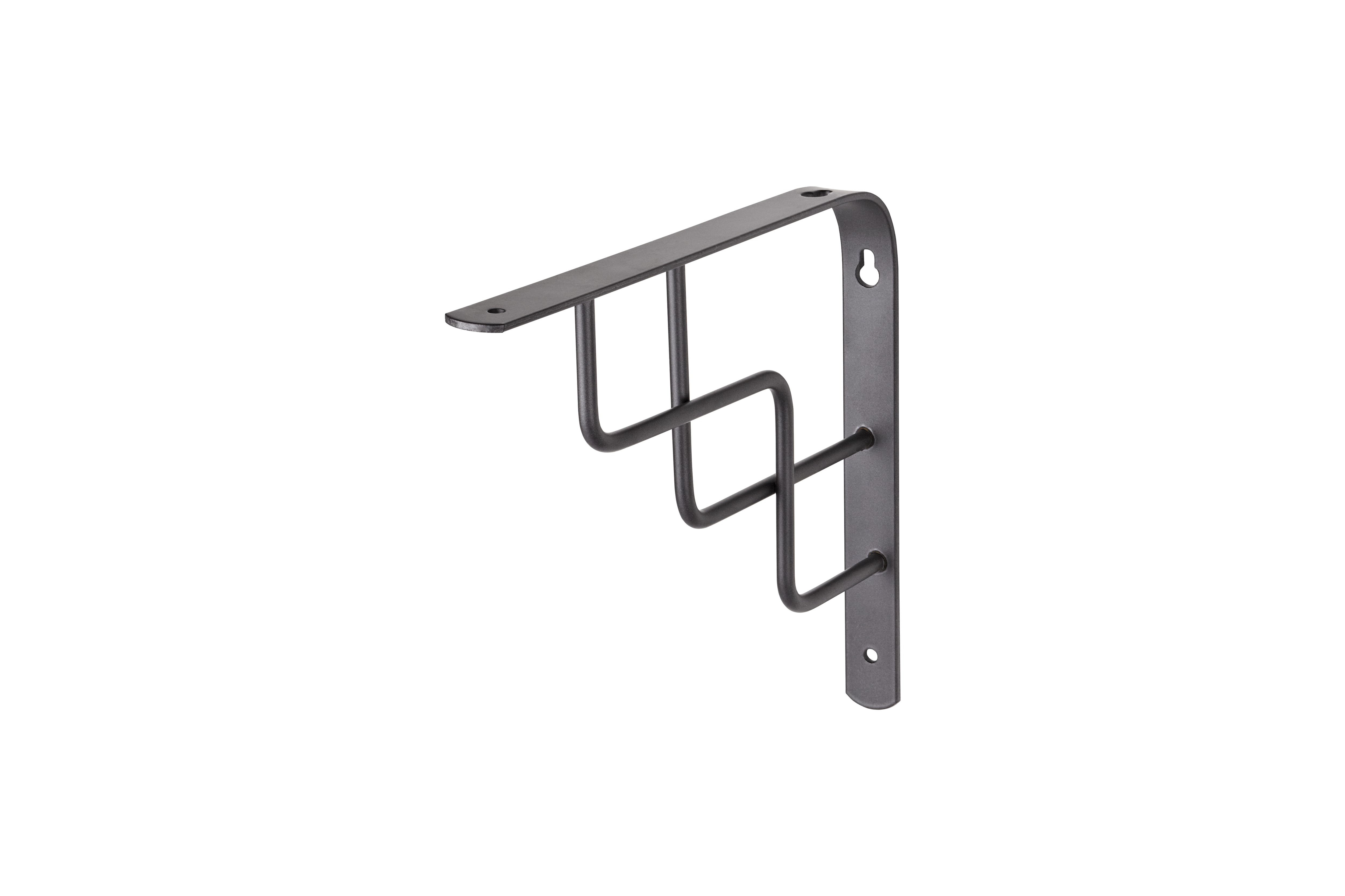 93154-STAIRS-anthrazit-230x180mm Dolle Regalträger Stairs