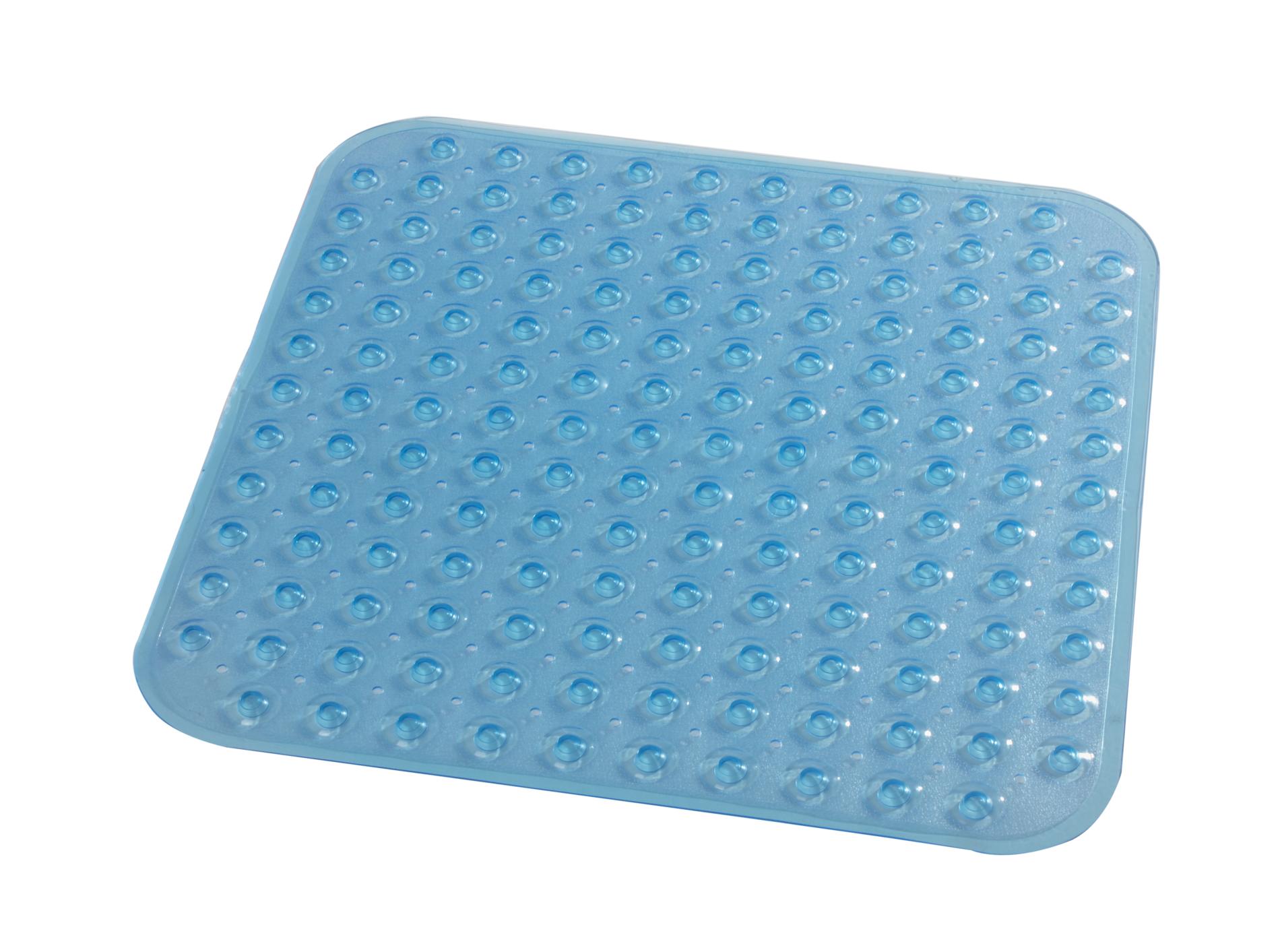 Ridder Duscheinlage Loup ca. 51x54 cm, transparent-blau, 100% PVC Ridder Duscheinlage Loup ca. 51x54 cm, transparent-blau, 100% PVC