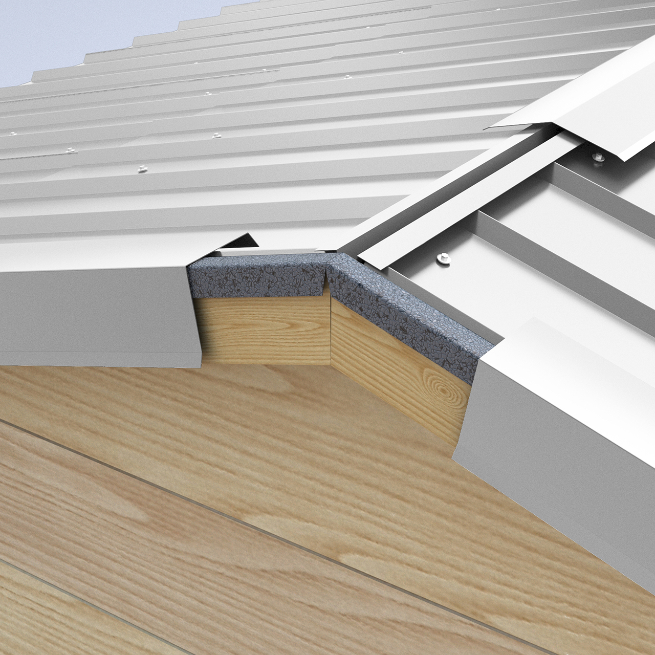 149144-1 Sarei SDF Firstblech, 200 mm x 0,63 mm x 2 m