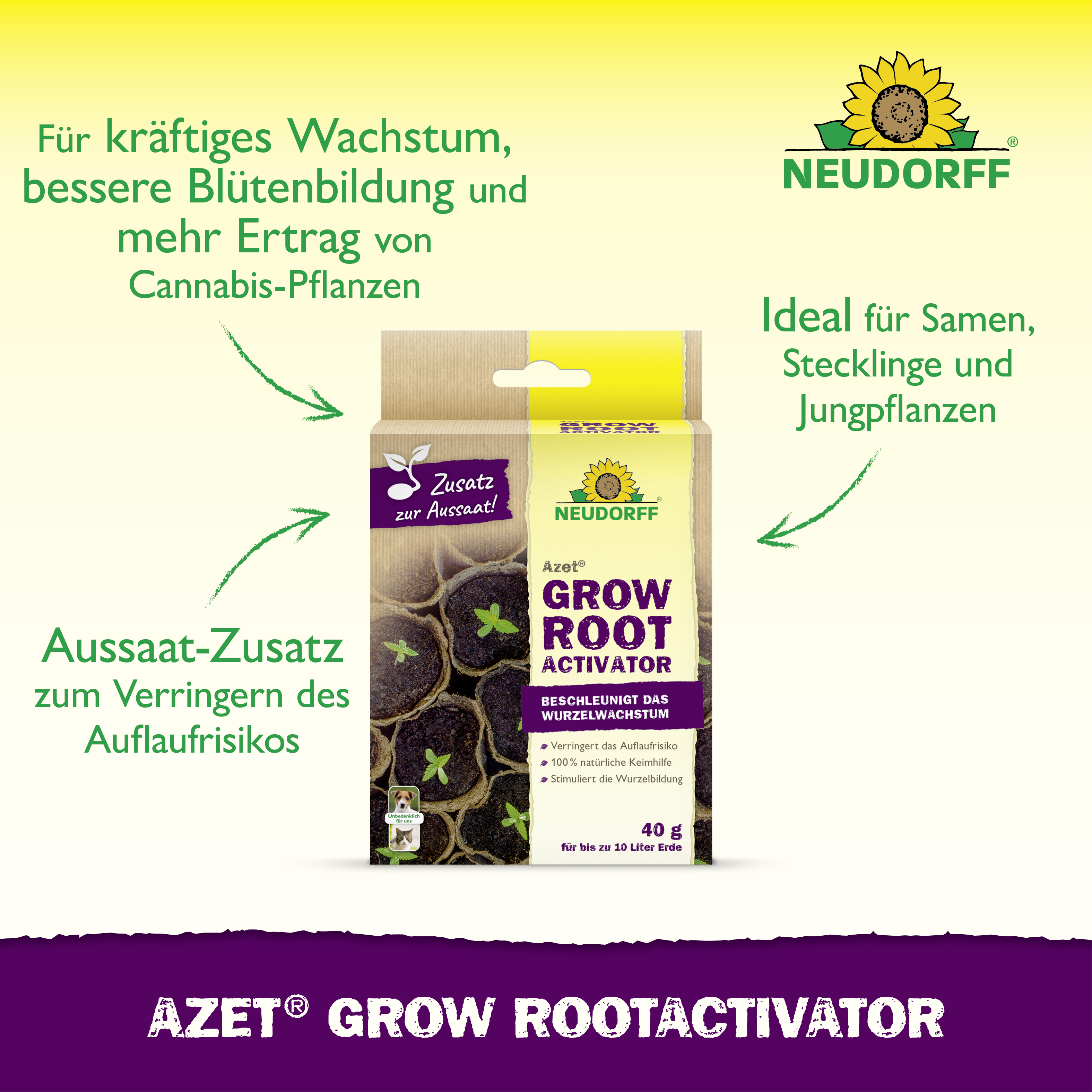 Neudorff GrowRootActivator, 40 g