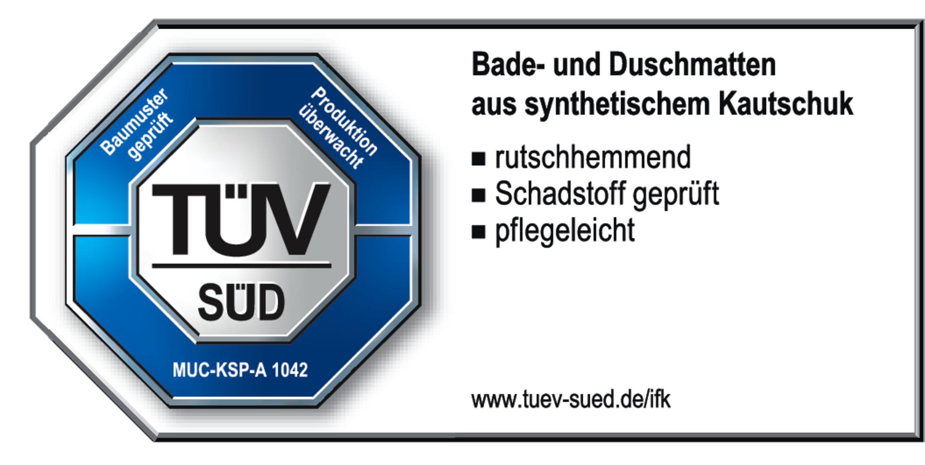 Ridder Badewanneneinlage Neptun ca. 38x72 cm, grau, 100% TPE Ridder Badewanneneinlage Neptun ca. 38x72 cm, grau, 100% TPE