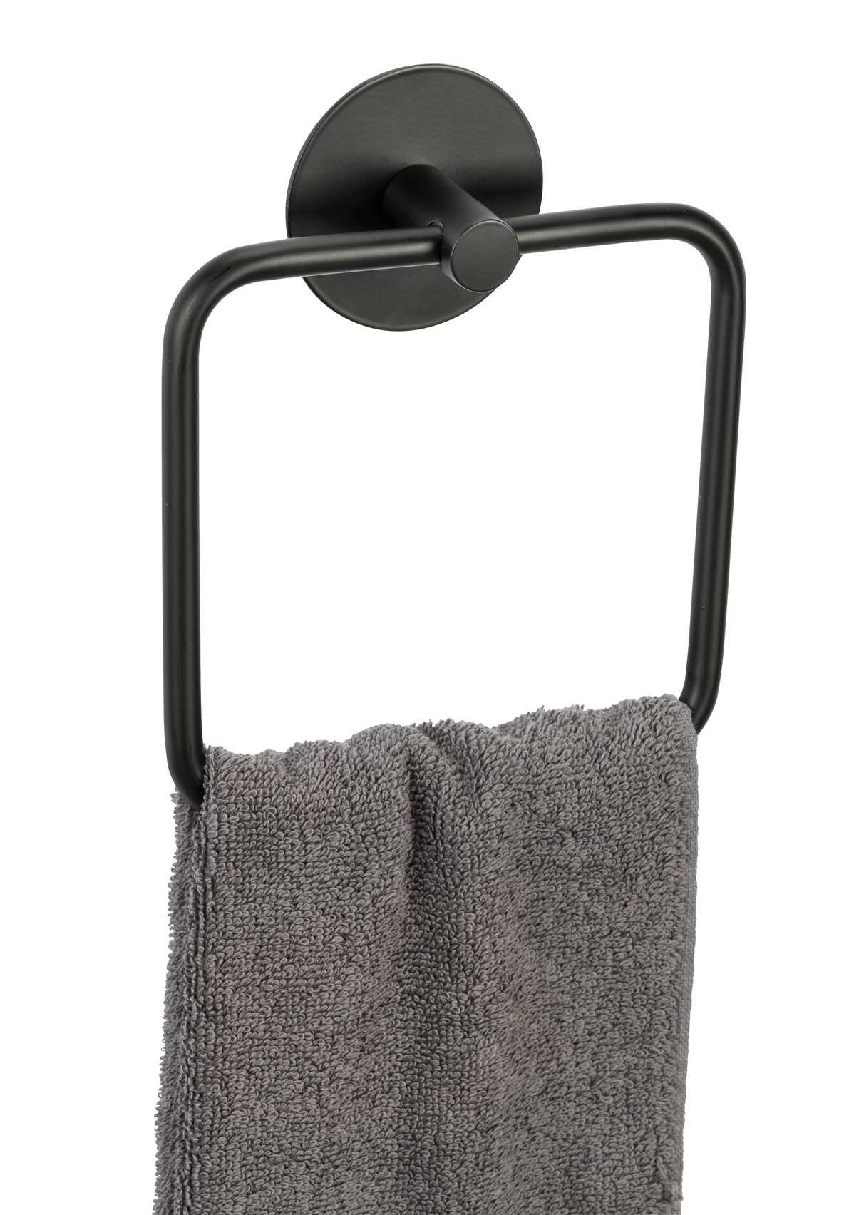 Schöner Wohnen Handtuchring Meleto, schwarz Schöner Wohnen Handtuchring Meleto, schwarz