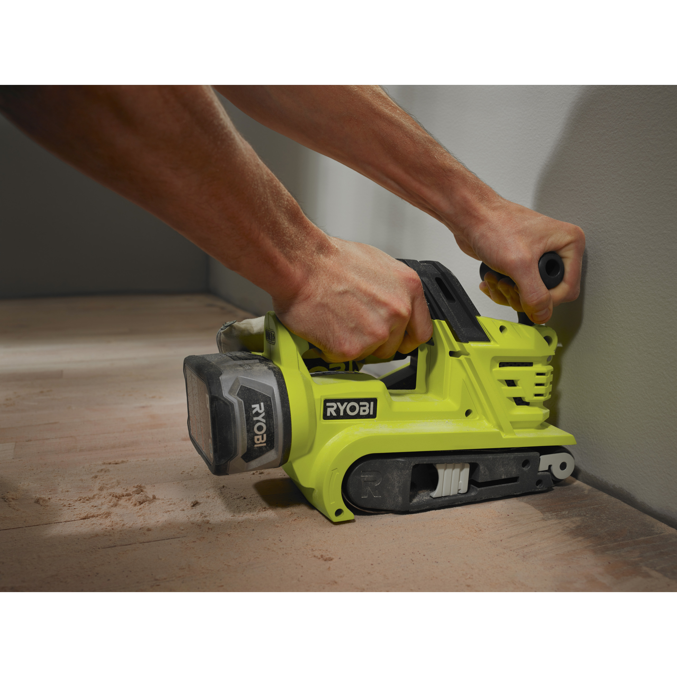 Ryobi 18 V ONE+ Akku-Bandschleifer R18BS-0 Ryobi 18 V ONE+ Akku-Bandschleifer R18BS-0