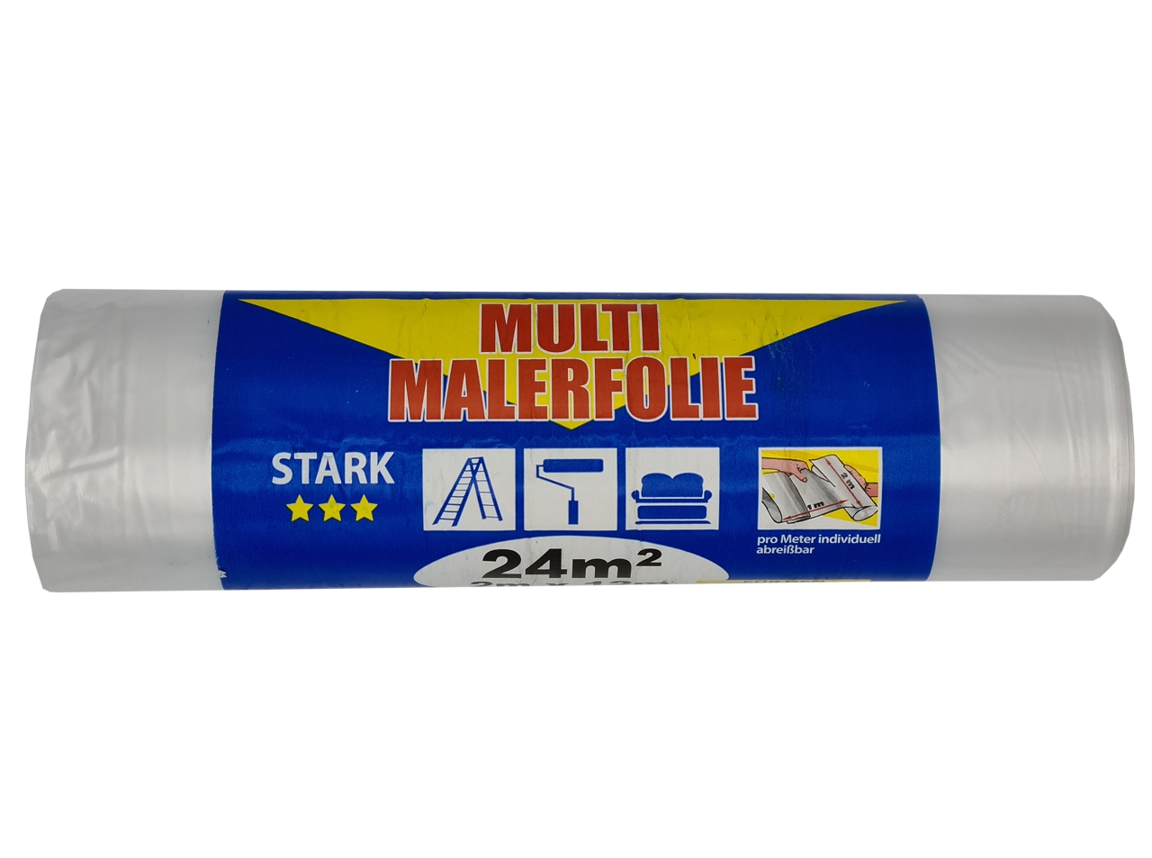 526620-Multi-Malerfolie-2x12m-30u Jufol Malerfolie stark 2m x 12m