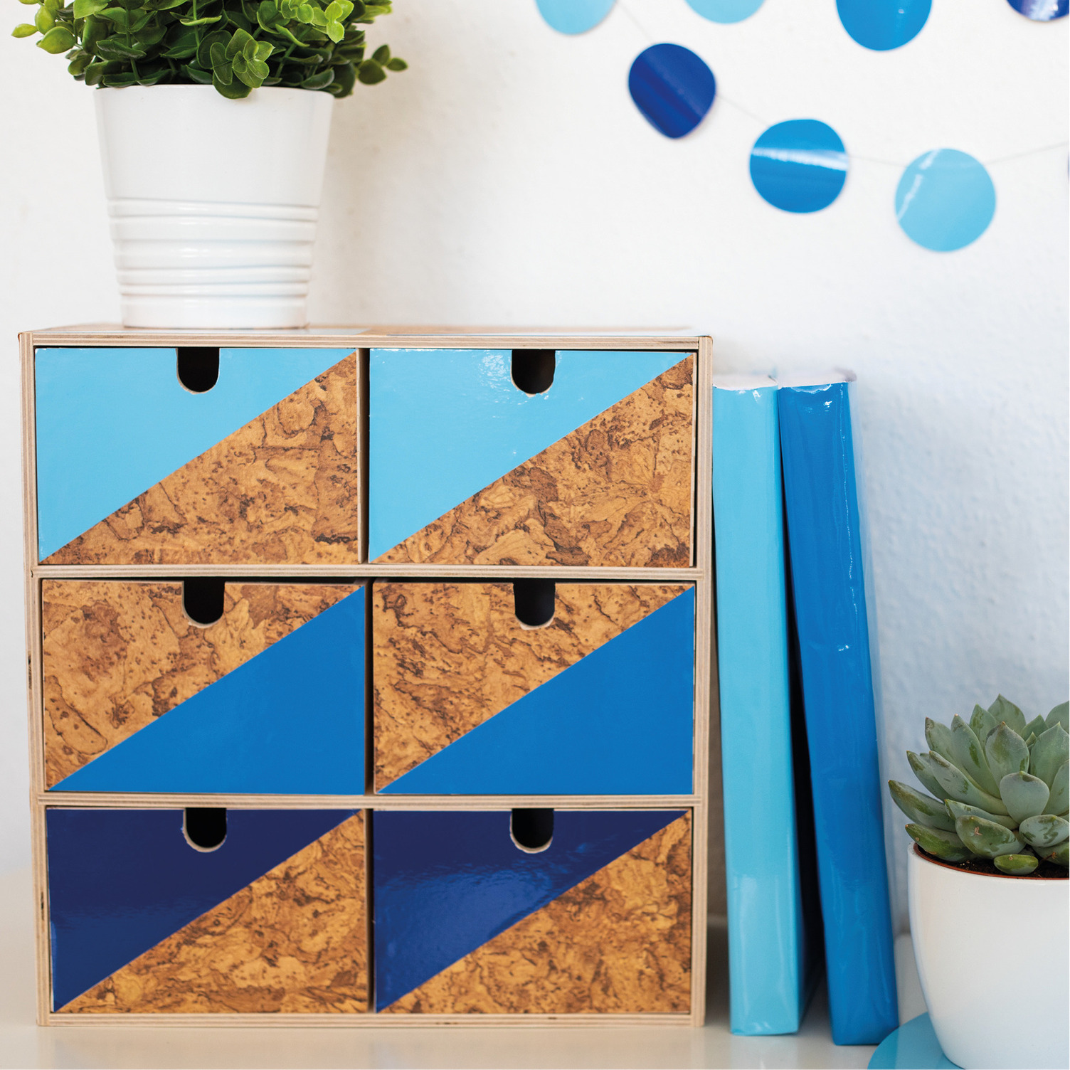 DCFIX 45X200CM UNI LACK AQUA DECO