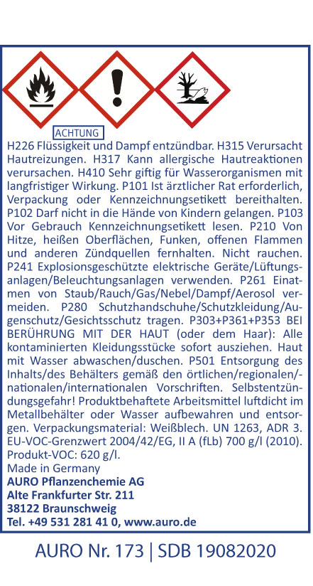 103961-GHS-173_19082020 Auro Möbelbalsam Nr. 173, 100 ml