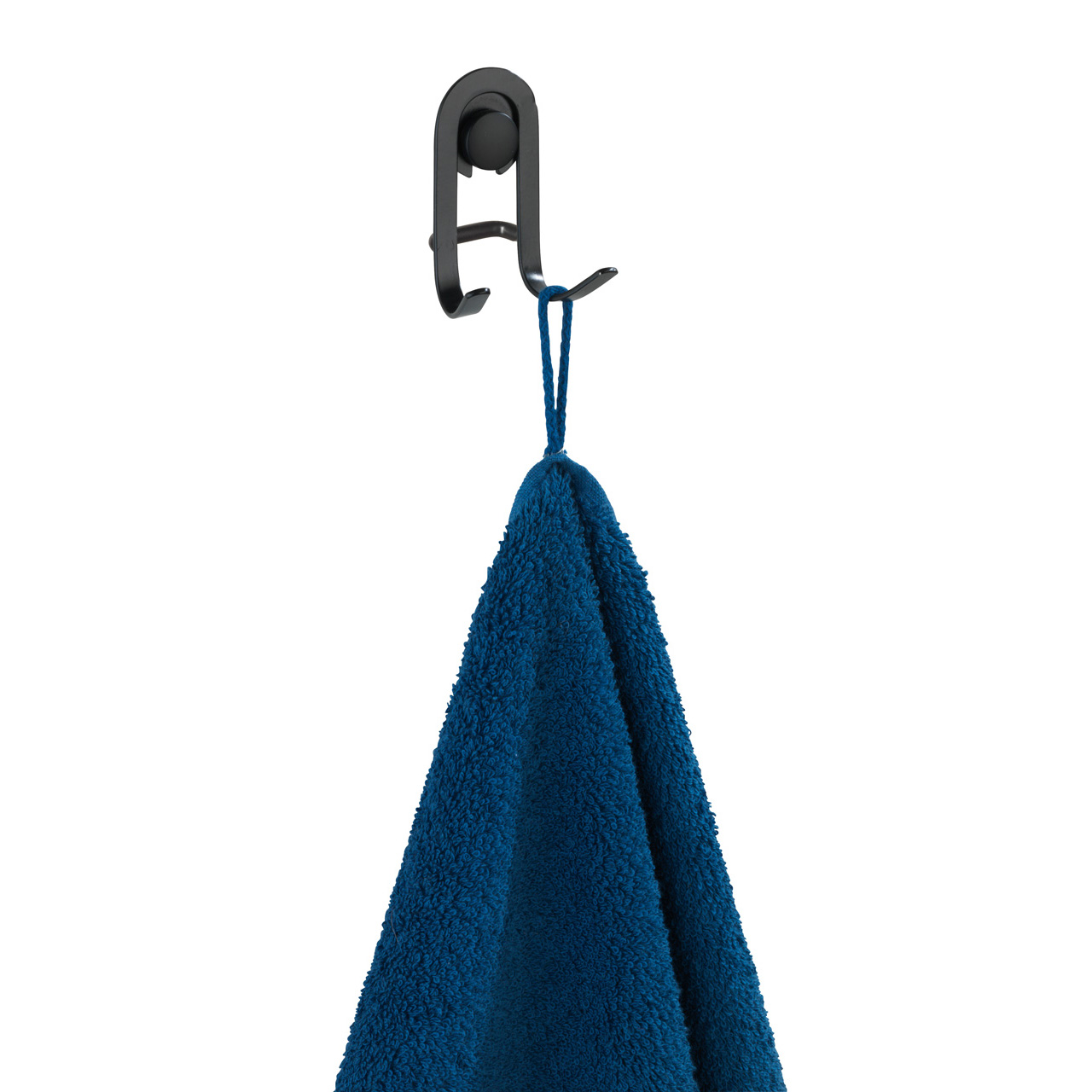 490820-Wandhaken-Classic-Plus-schwarz-2er_FS_04 WENKO CLASSIC PLUS WANDHAKEN 2ER SCHWARZ