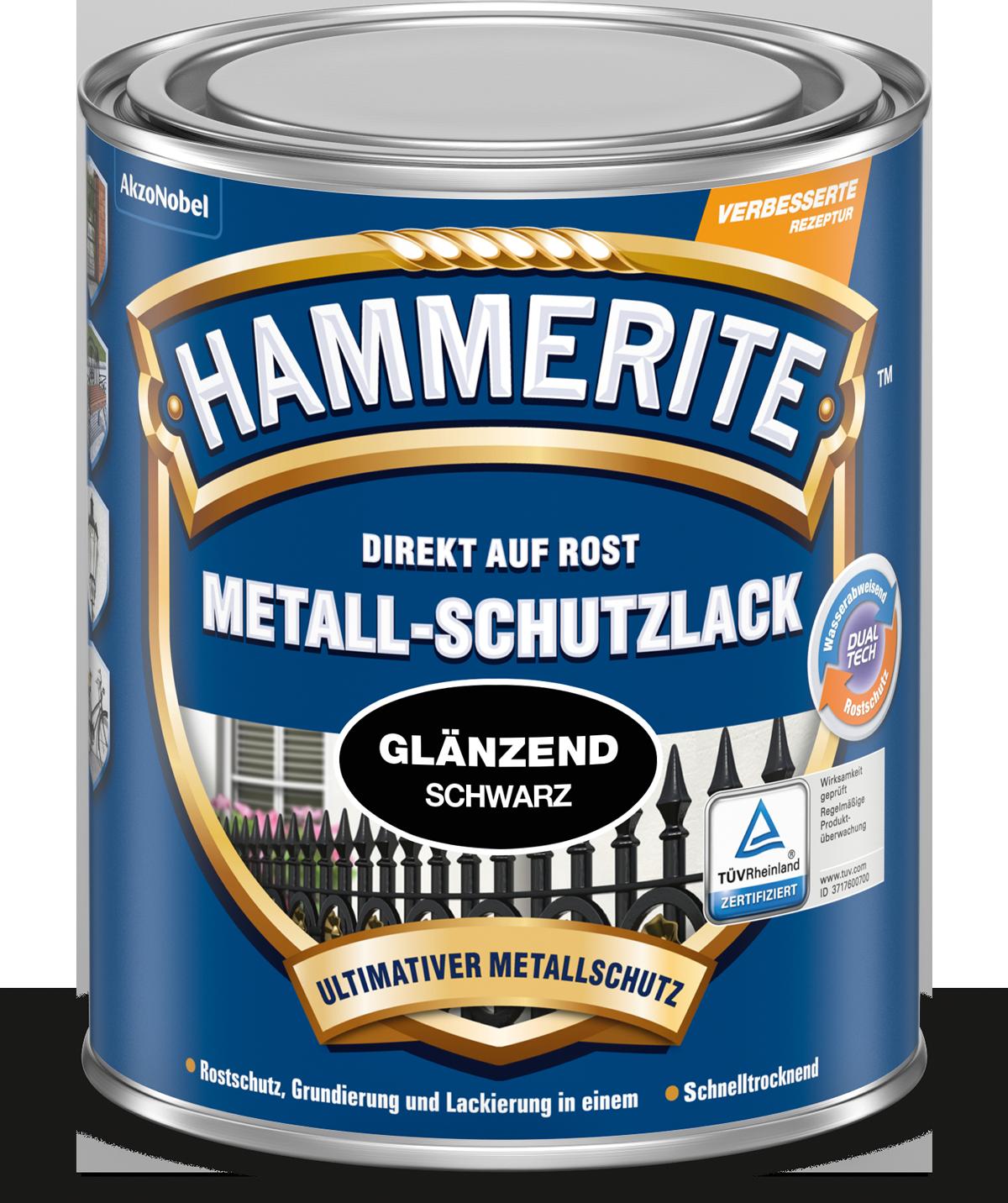 157305_4007591564092_5087592_HT_Metallschutzlack_750ml_GL_schwarz HAMMERITE GL 750ML SCHWARZ