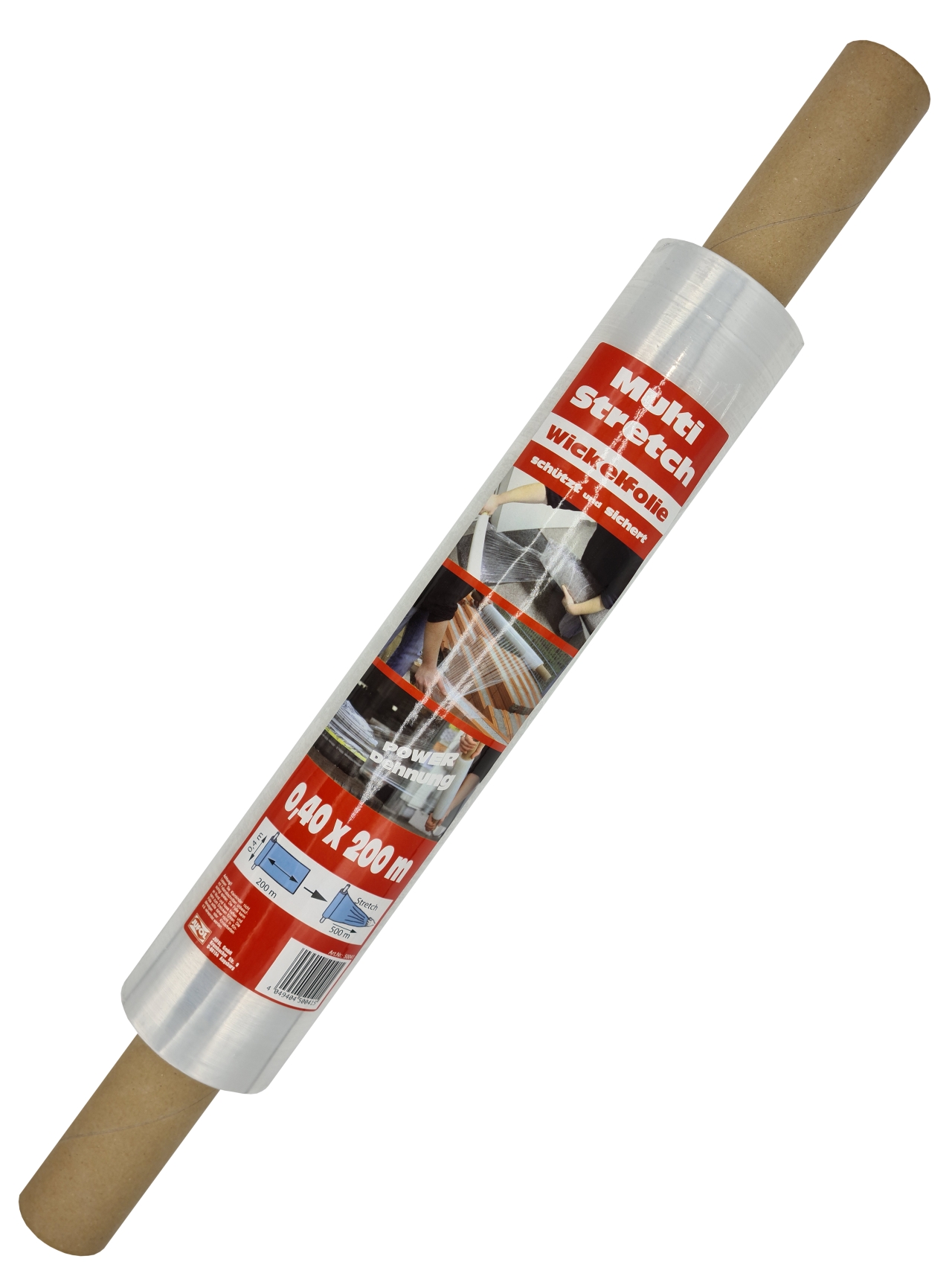 214697-Multi-Stretch-0-4x200m Jufol Multi-Strech Wickelfolie 0,4m x 200m