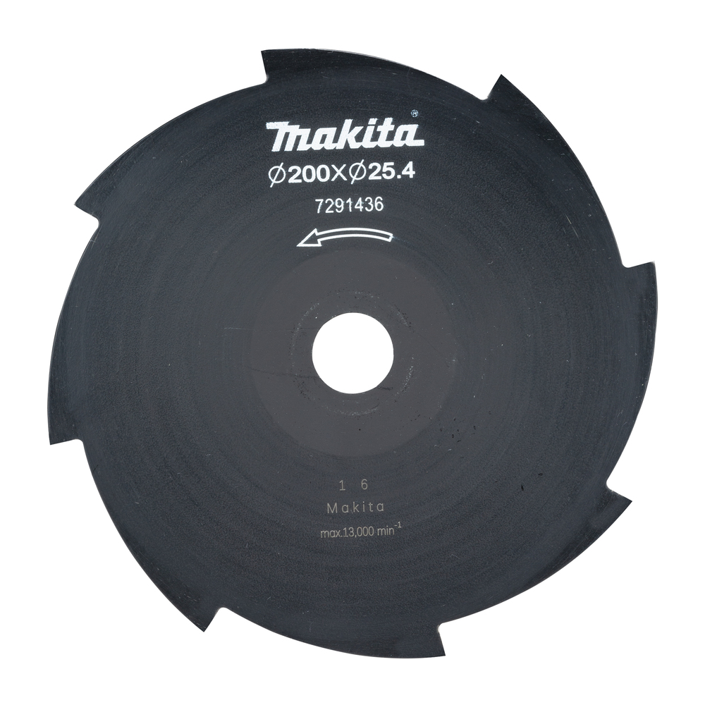 Makita 8-Zahn-Wirbelblatt, 200 mm Makita 8-Zahn-Wirbelblatt, 200 mm