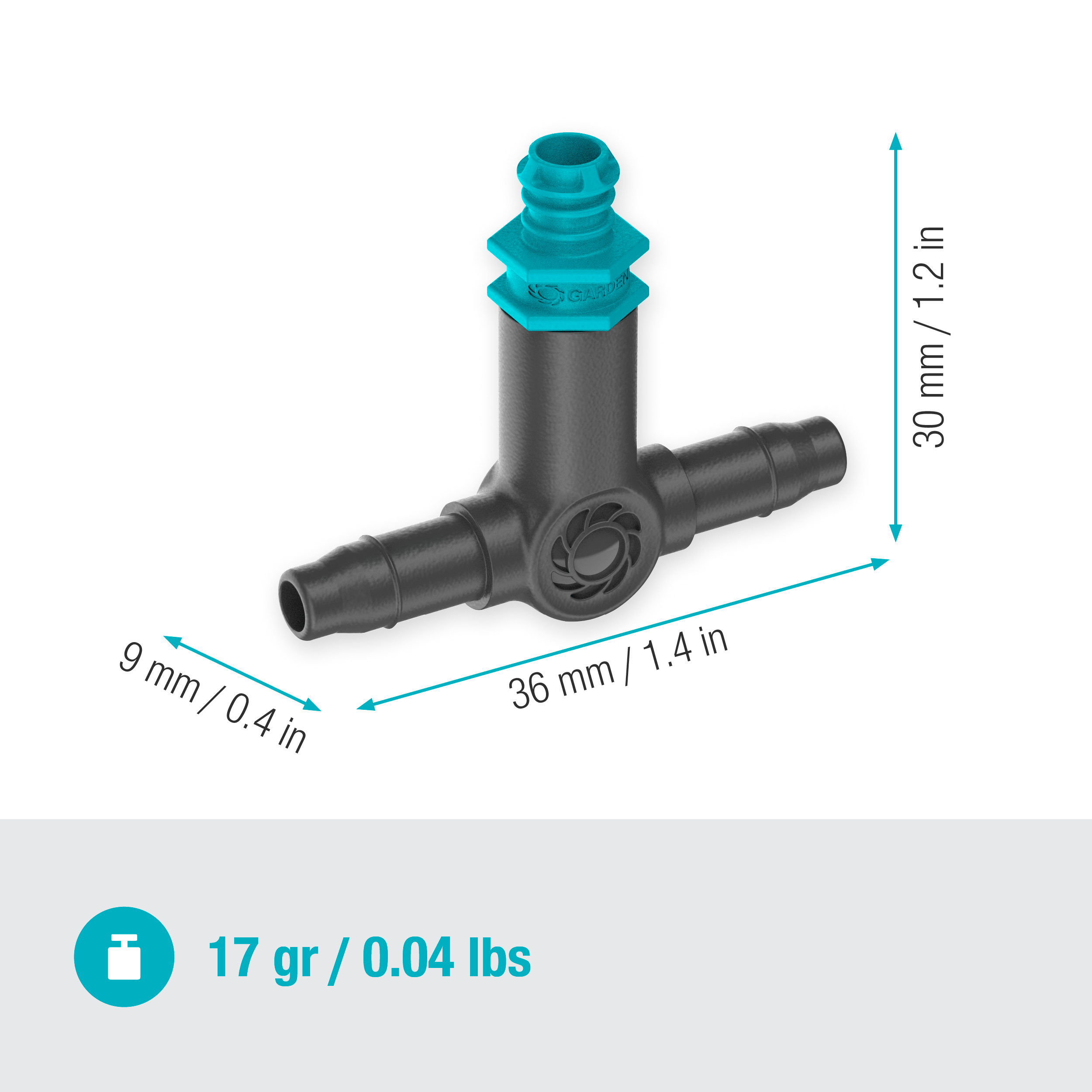Gardena Micro-Drip-System Reihentropfer 2 l/h Gardena Micro-Drip-System Reihentropfer 2 l/h