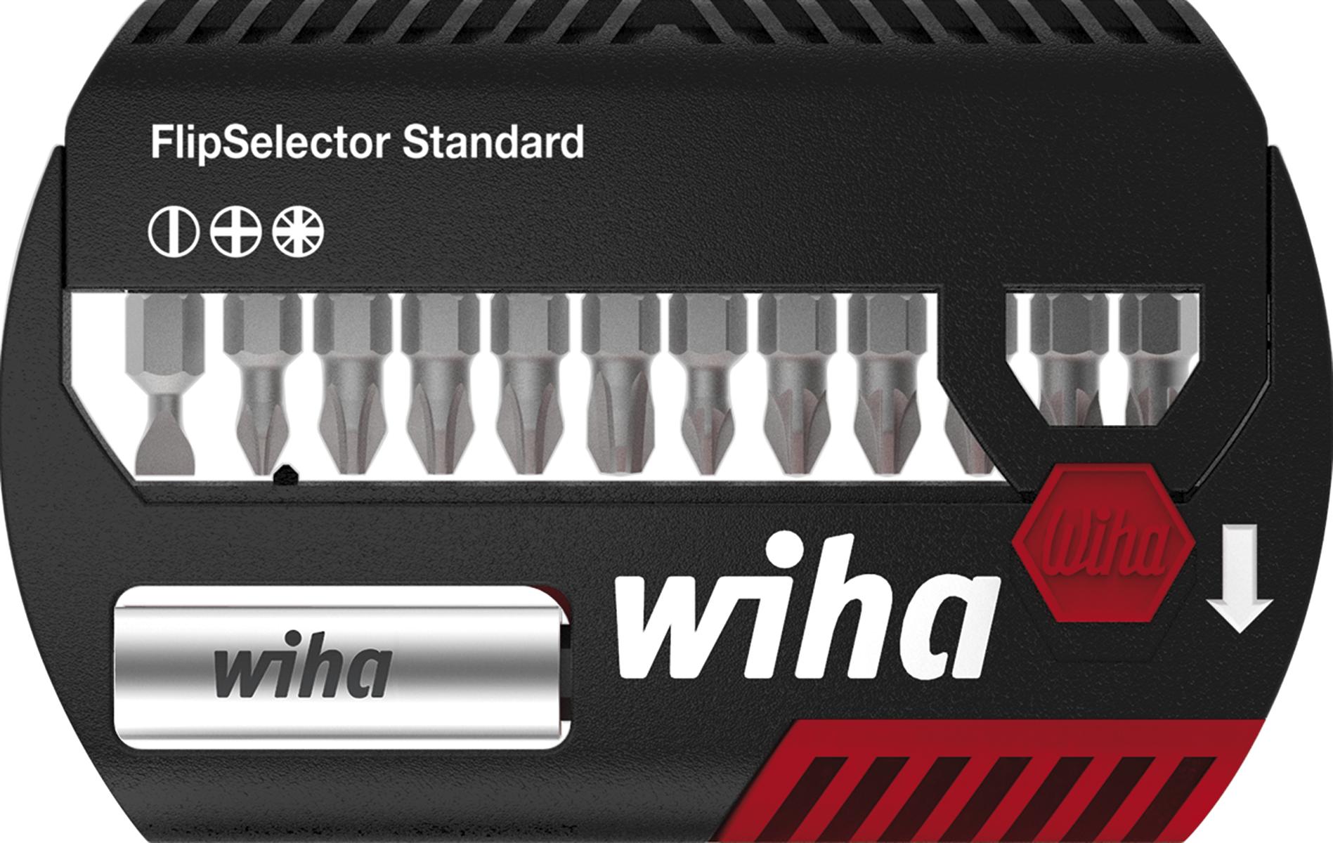 Wiha Bit Set FlipSelector, Standard, 25 mm