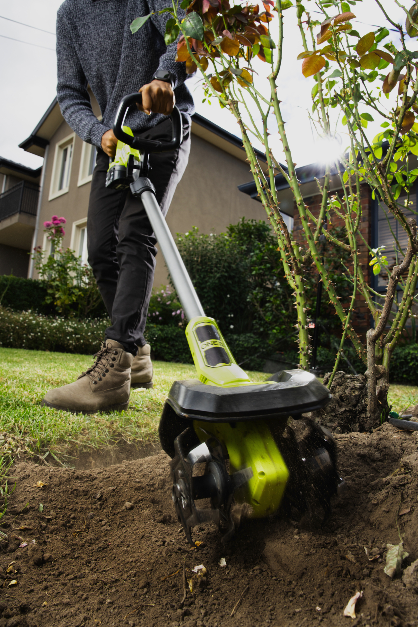 Ryobi Akku-Kultivator RY18CVA-0 18V Ryobi Akku-Kultivator RY18CVA-0 18V