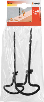 922200-300 Kwb Nagelbohrer-Satz, 5/6 mm