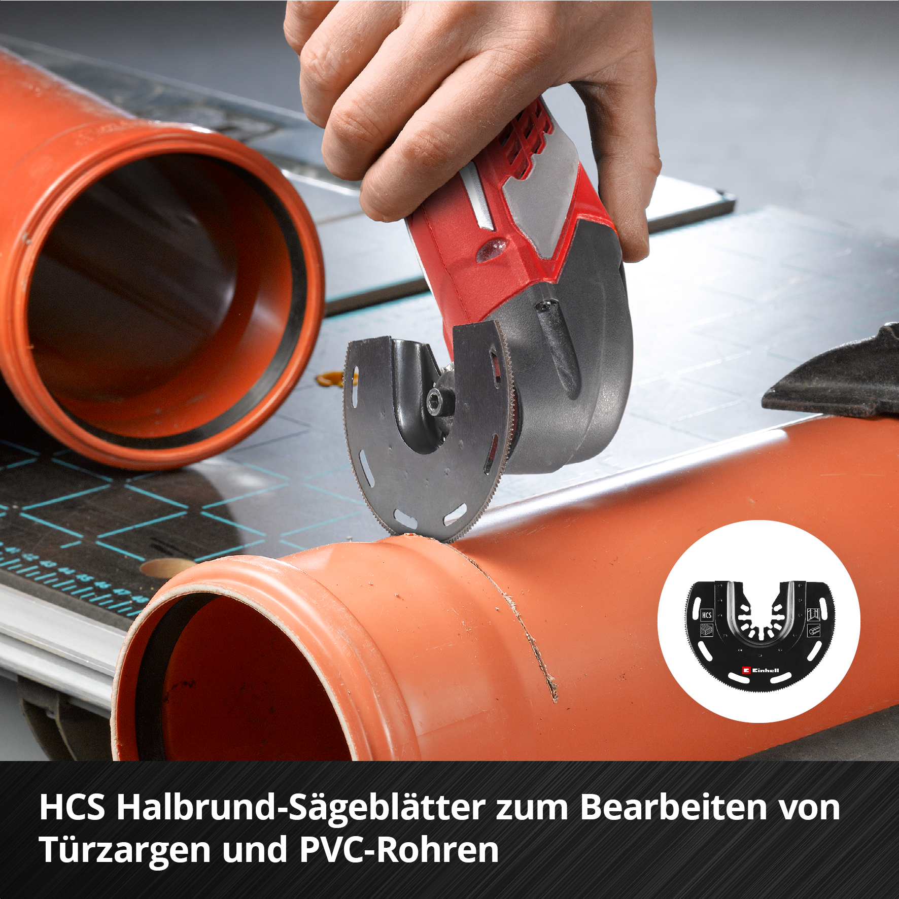 Einhell XL-PLUS-CASE Multitool-Set mit Universalaufnahme, 10-tlg. 