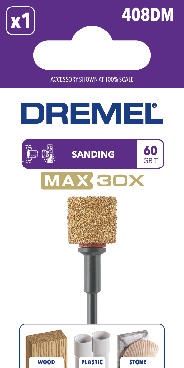 Dremel 408DM MAX Schleifband/Lochbohrer Dremel 408DM MAX Schleifband/Lochbohrer