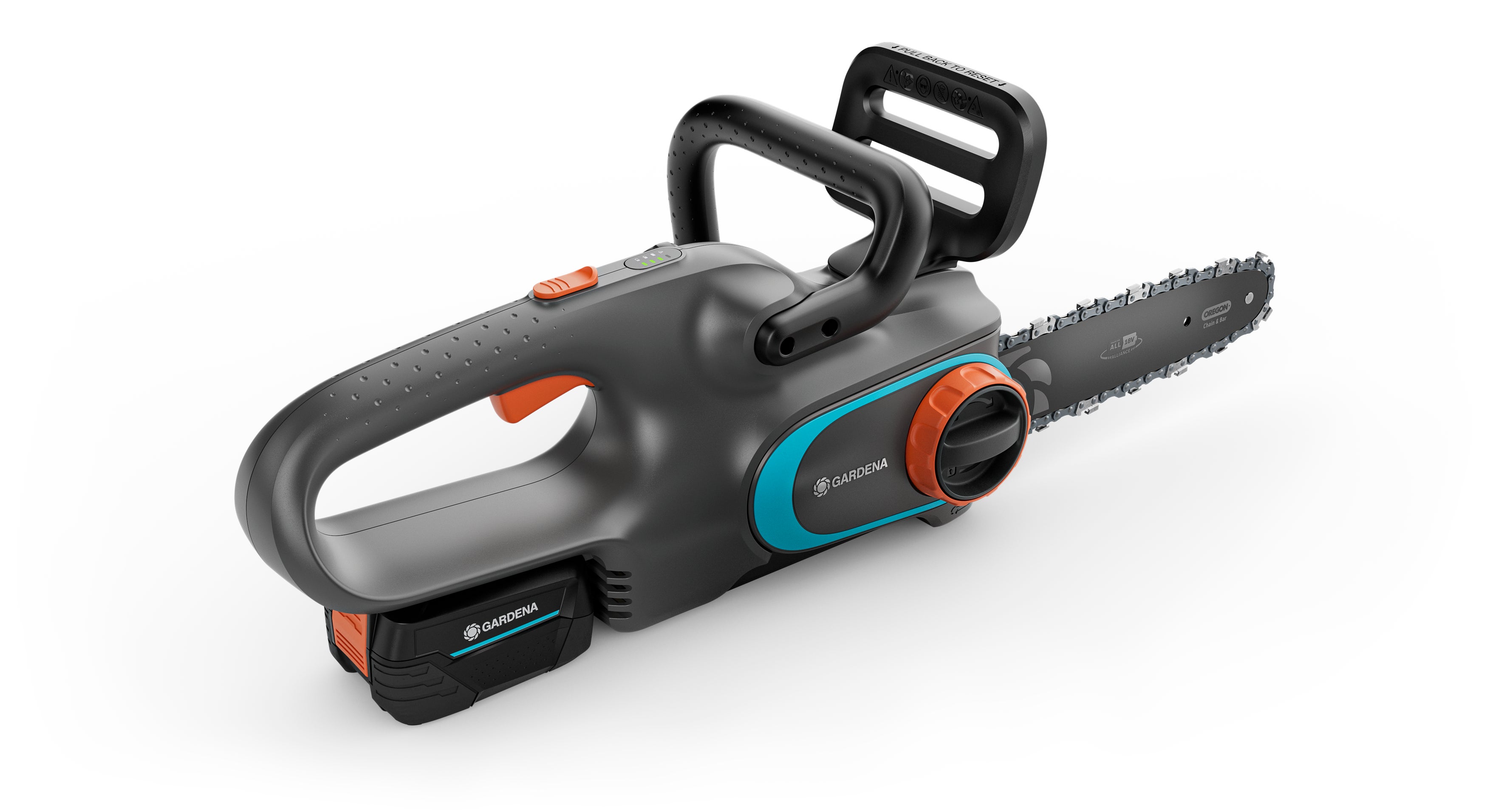 Gardena Akku-Kettensäge PowerSaw 250/18V P4A Ready-To-Use Set
