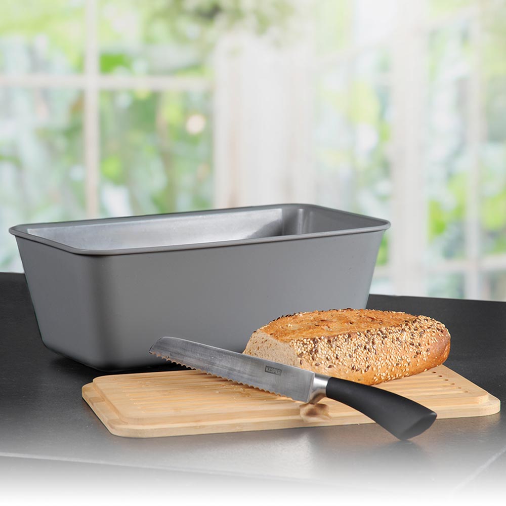 Kesper Brotbox, Kunststoff (pp), grau, 35 x 20 x 13,5 cm Kesper Brotbox, Kunststoff (pp), grau, 35 x 20 x 13,5 cm
