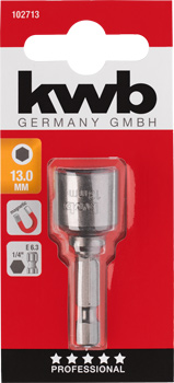 102713-300 Kwb Sechskant-Steckschlüssel, 13 mm