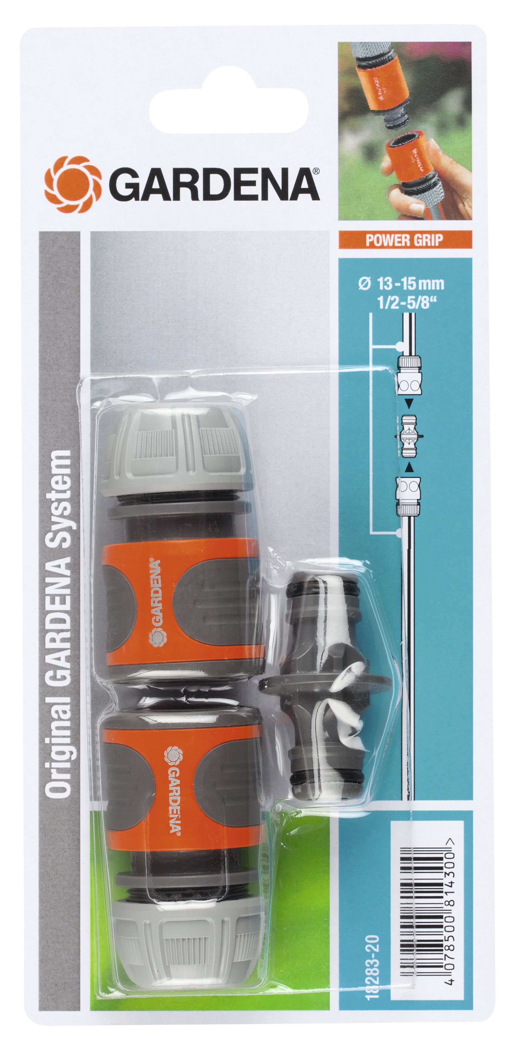 4078500010382 KUPPLUNGS-SATZ 13MM 1/2"         GARDENA