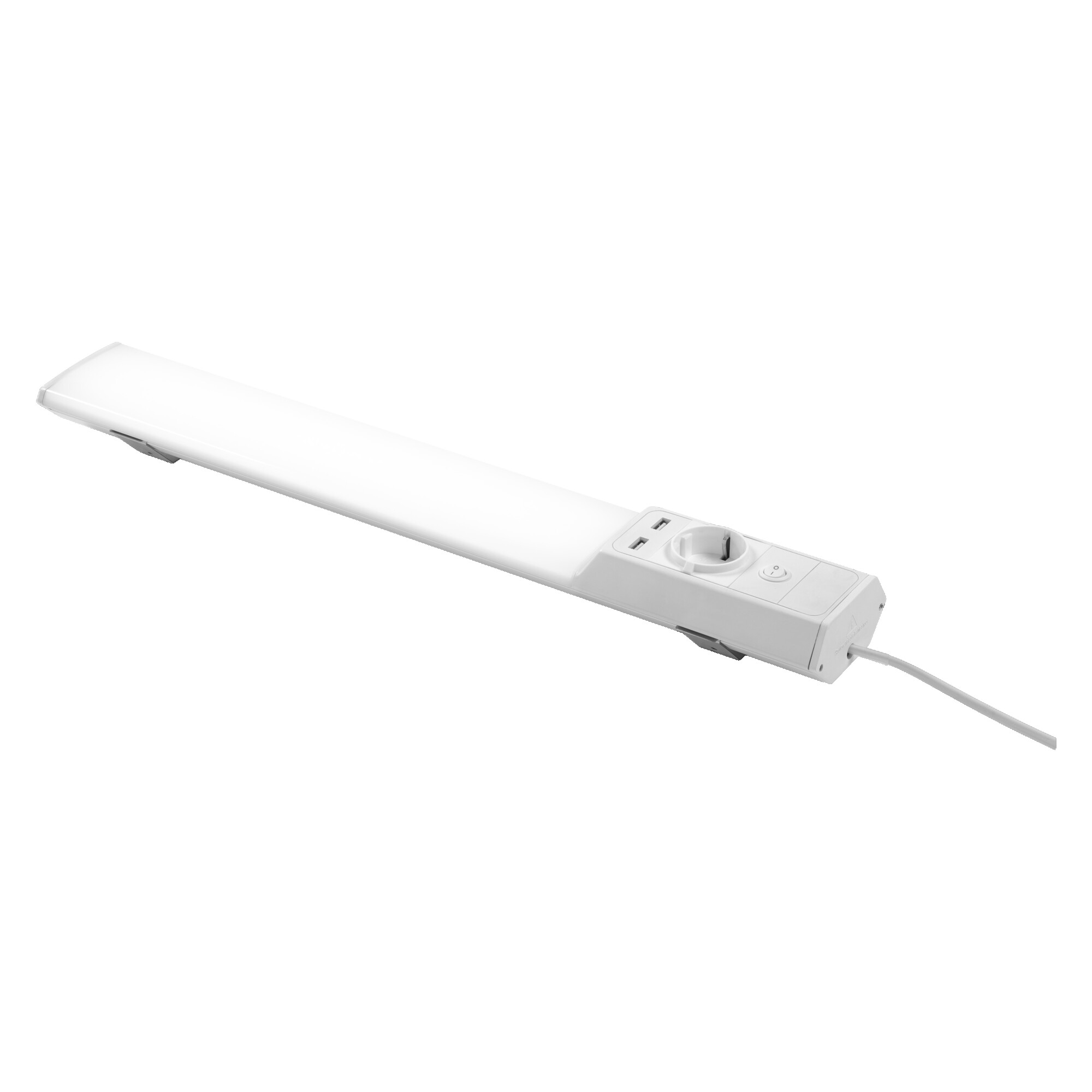 LEDVANCE Unterschrankleuchte Linear Flat Socket USB, 540 mm, 10W, 4000K LEDVANCE Unterschrankleuchte Linear Flat Socket USB, 540 mm, 10W, 4000K