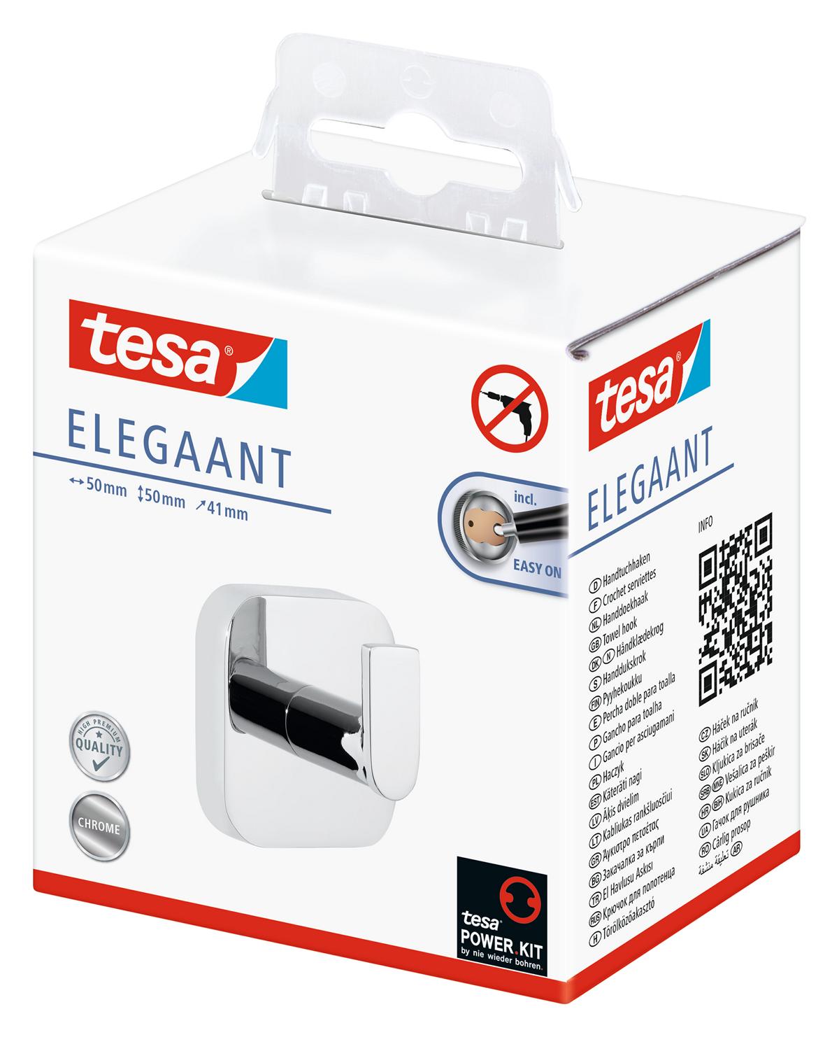 tesa_ELEGAANT_404340000000_LI490_right_pa tesa Elegaant Handtuchhaken