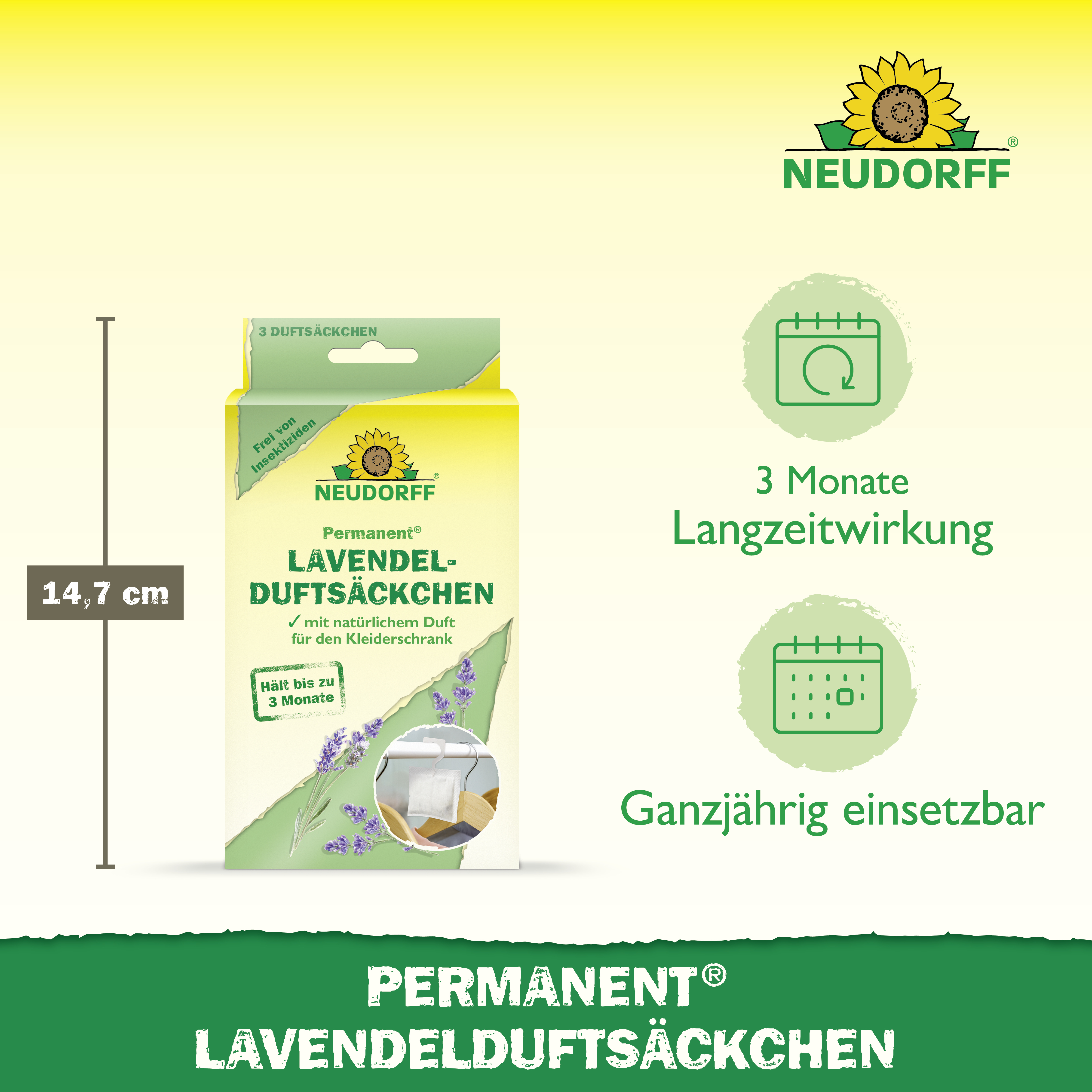 Neudorff Permanent Lavendelduftsäckchen
