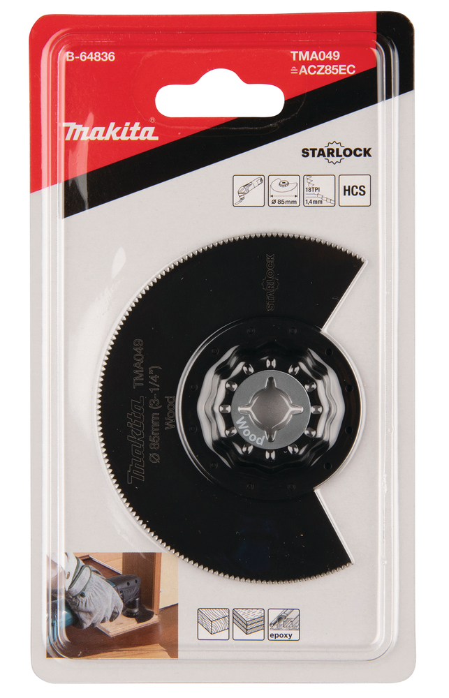 Makita Segmentsägeblatt TMA049, 85 mm