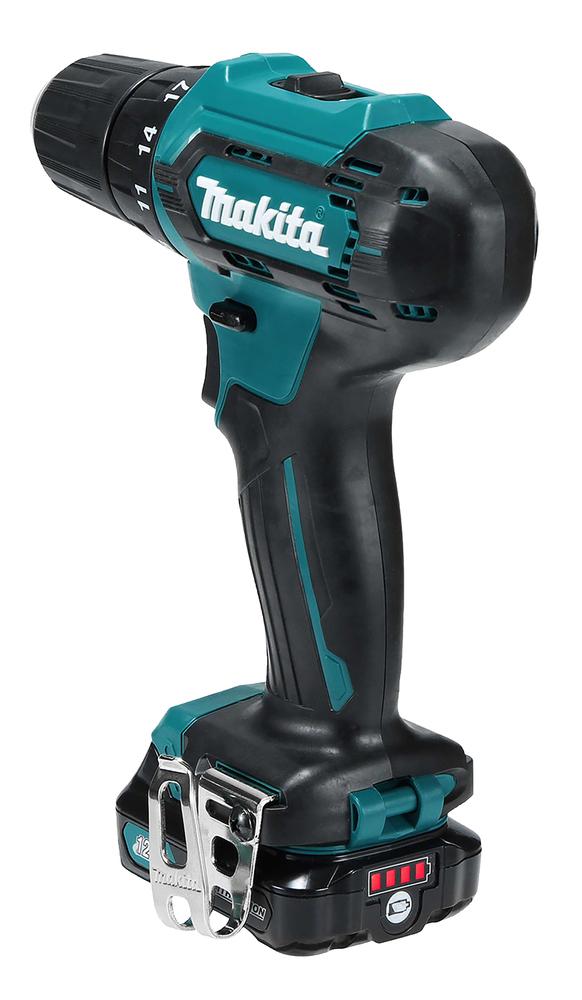 Makita Akku-Bohrschrauber DF333D, inkl. 2Ah und 12V Akku & Ladegerät