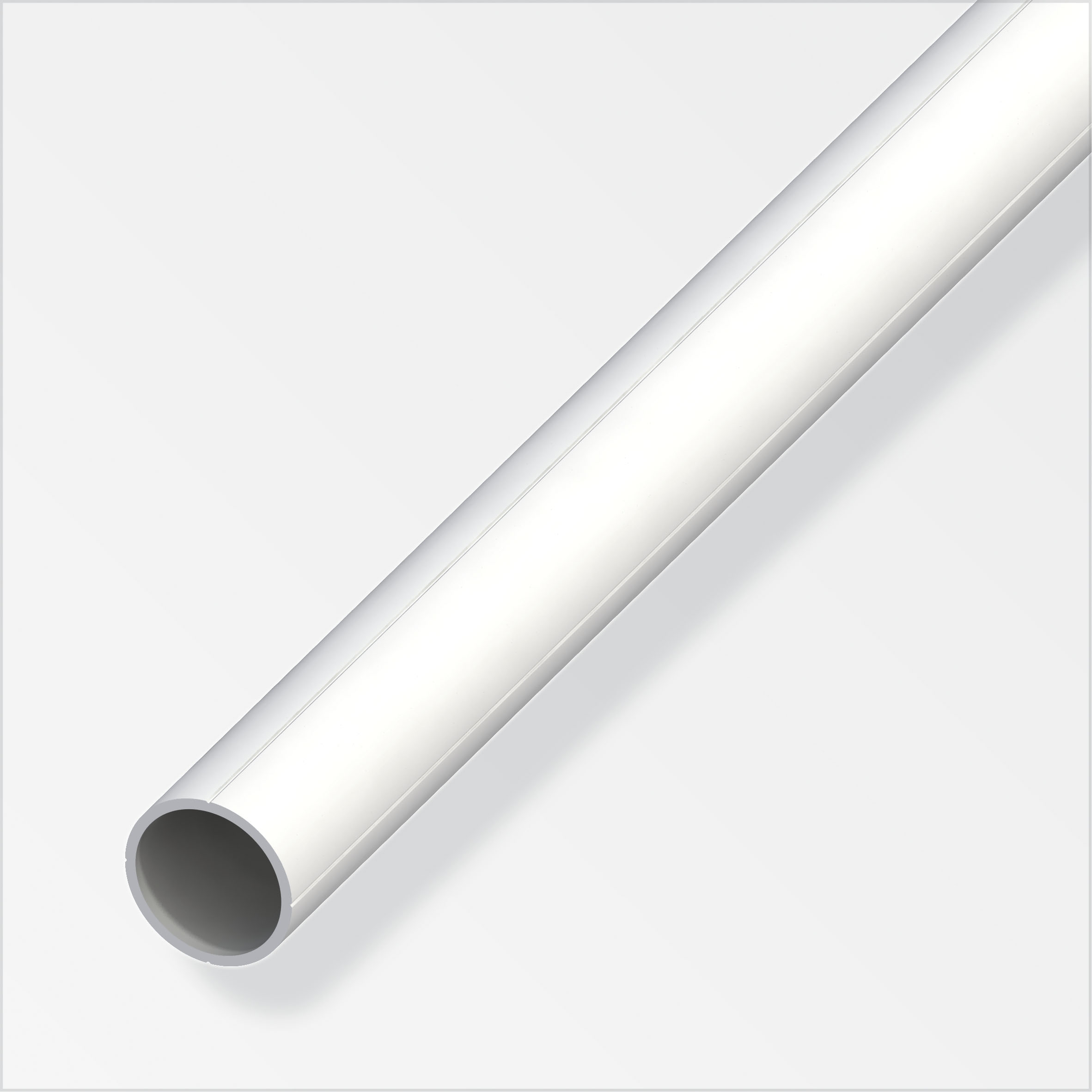 Alfer Rundrohr 11,5 x 1,5 mm, weiß