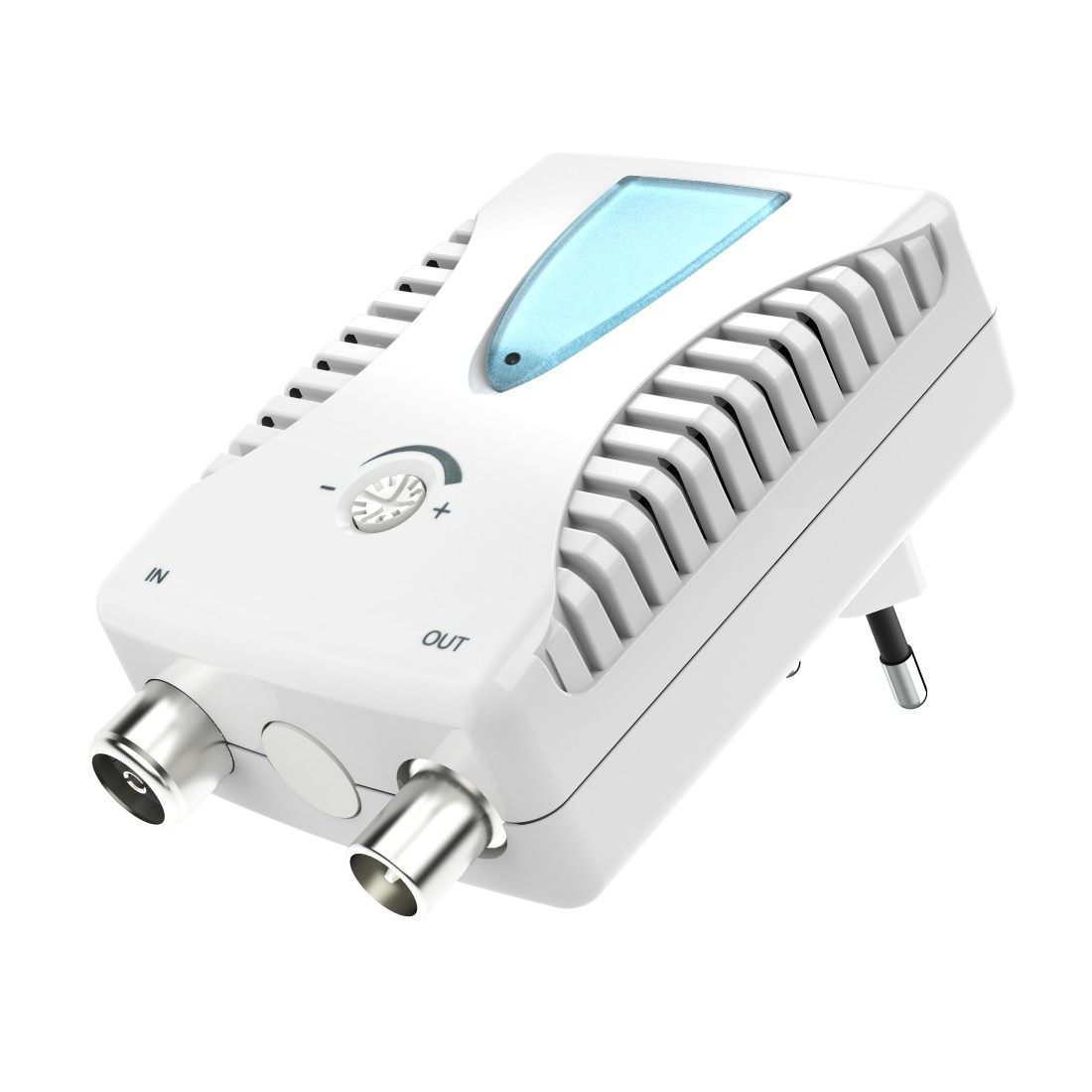 Hama BK/CATV-Verstärker, 25dB, regulierbar Hama BK/CATV-Verstärker, 25dB, regulierbar