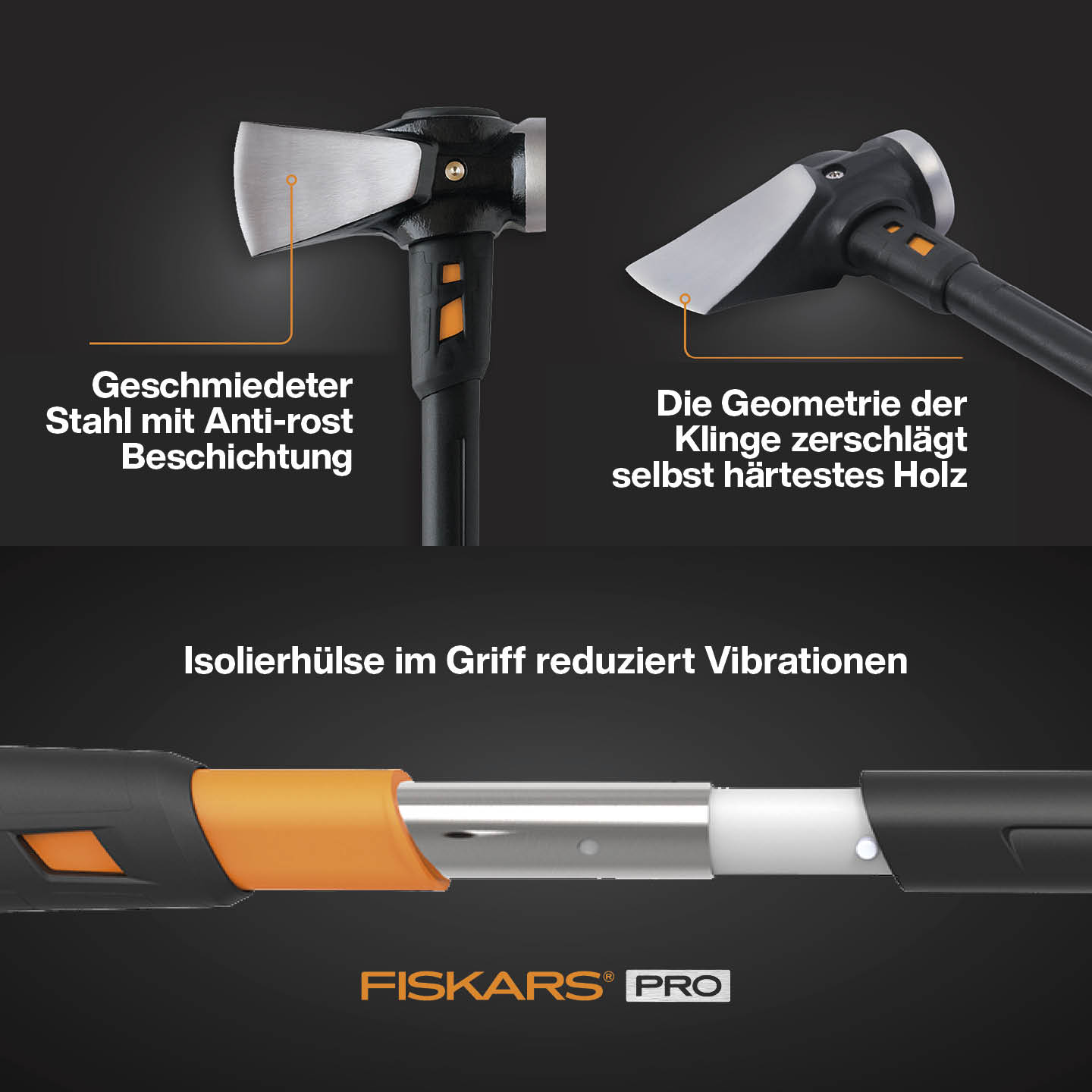 Fiskars IsoCore™ Spalthammer, XXL