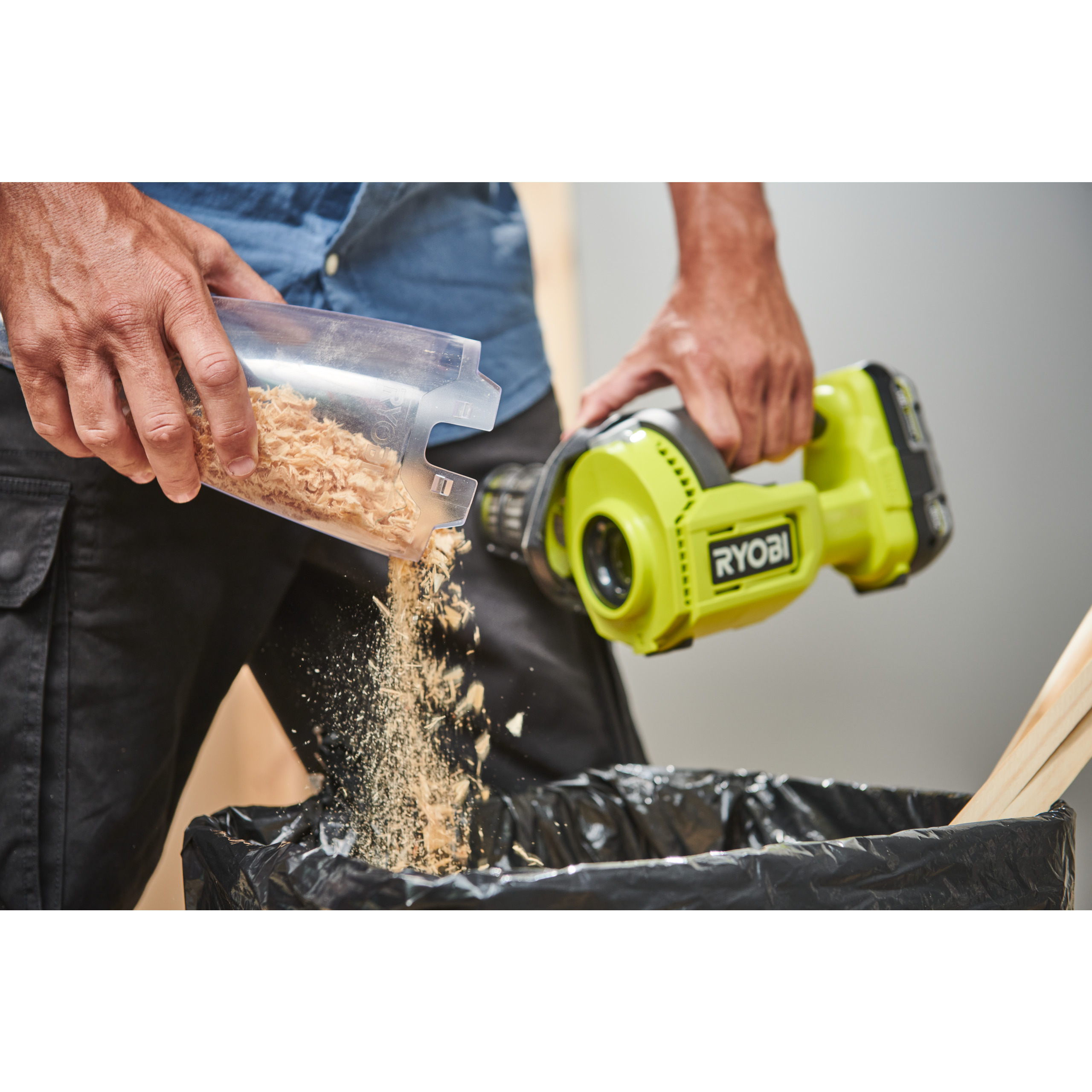 Ryobi 18 V ONE+ Akku-Handsauger RHV18-0 Ryobi 18 V ONE+ Akku-Handsauger RHV18-0