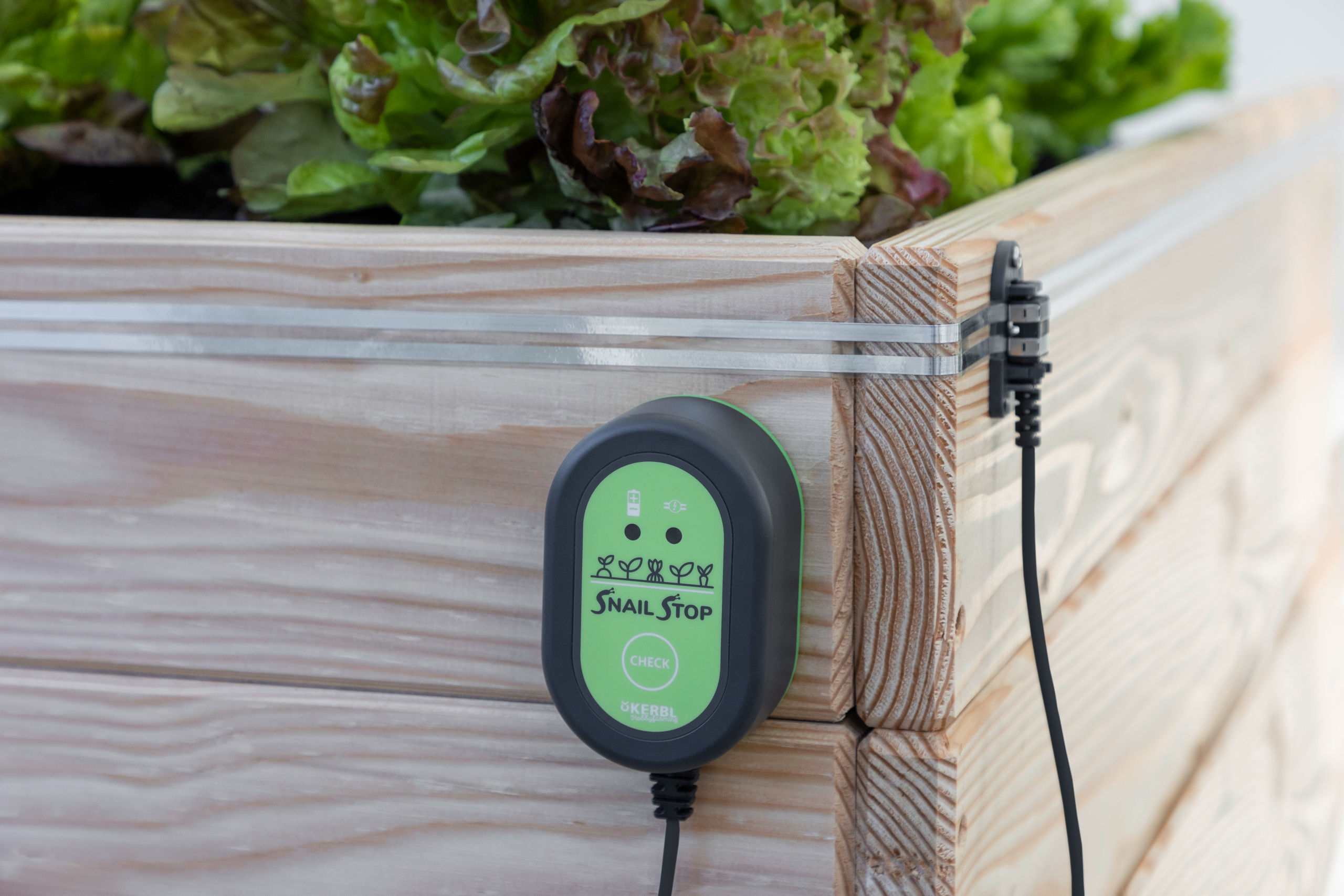 Kerbl SnailStop Starter-Set, Elektrischer Schneckenzaun
