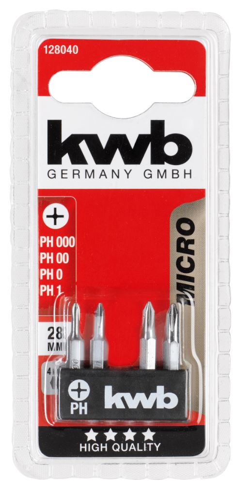 Kwb Micro Bits Philips, 28 mm