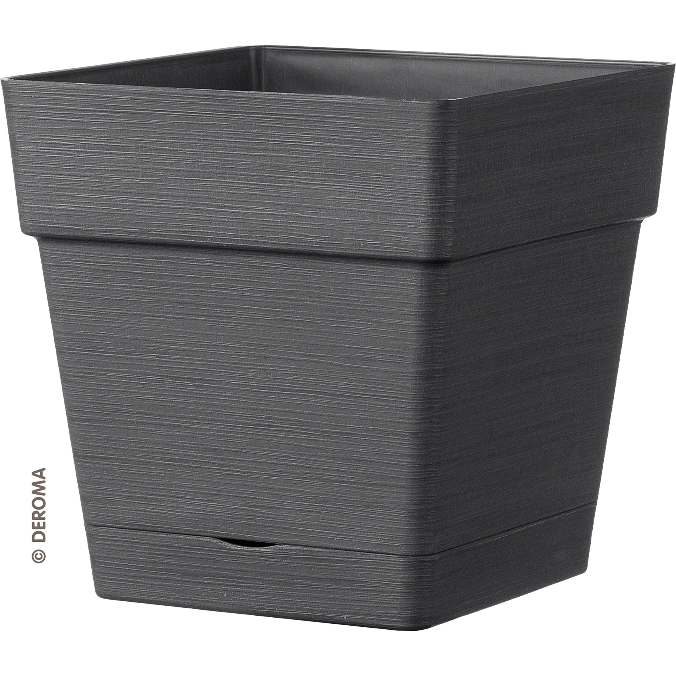 0191942047564MJk95yTy31VUW Pflanztopf eckig Save R anthrazit 17cm
