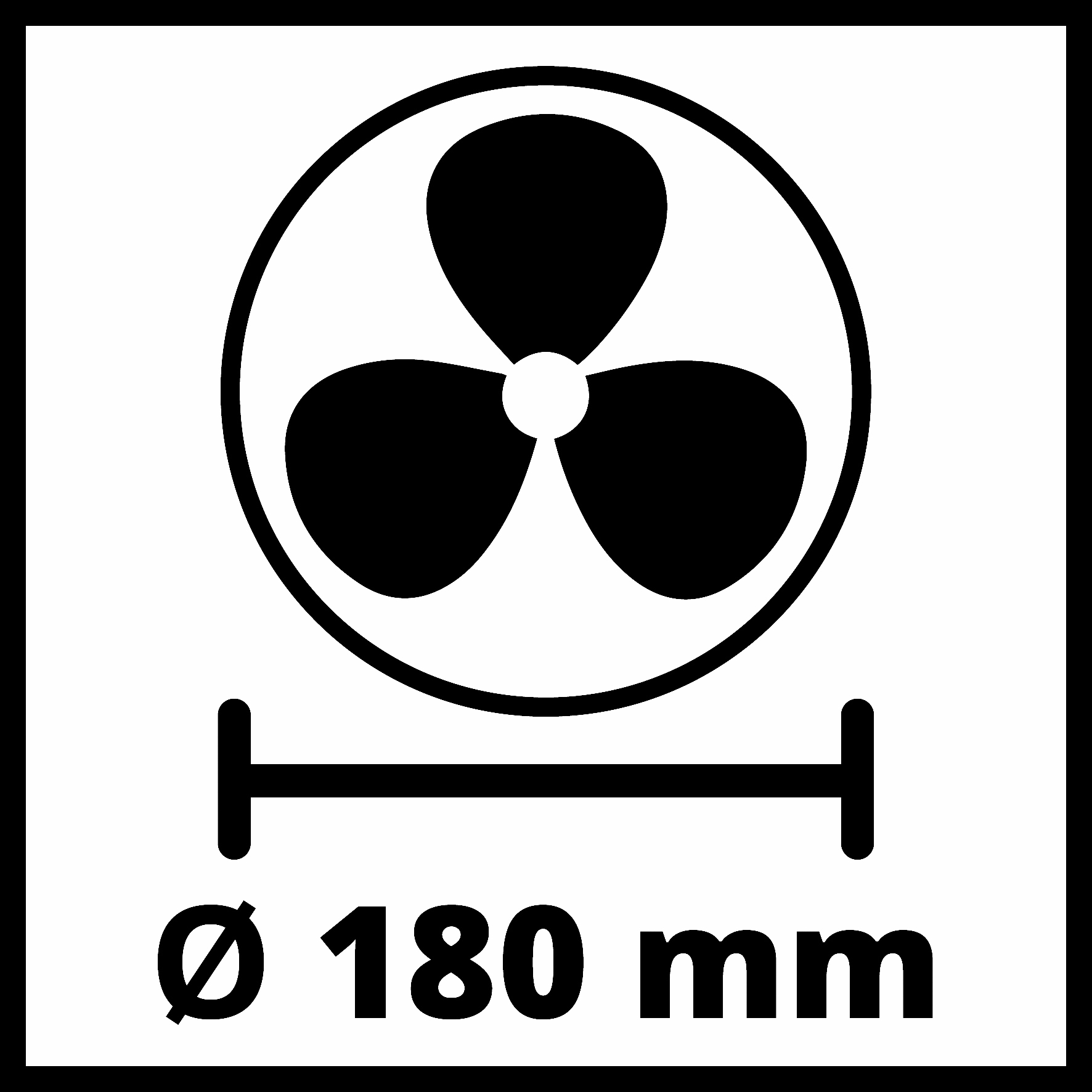Einhell Akku-Ventilator GE-CF 18/2200 Li - Solo