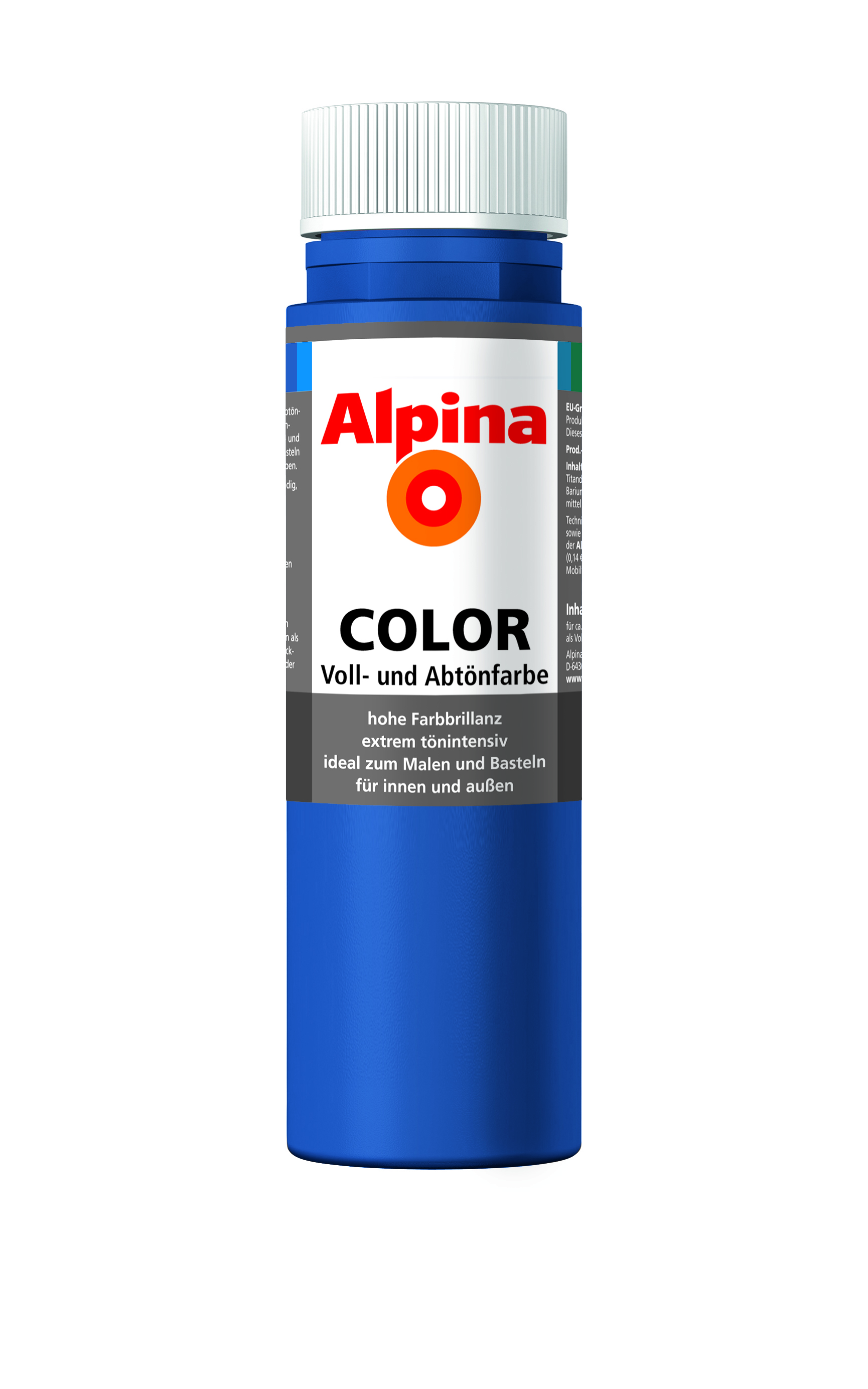 Alpina Color Voll- und Abtönfarbe Mystery Blue, 250ml