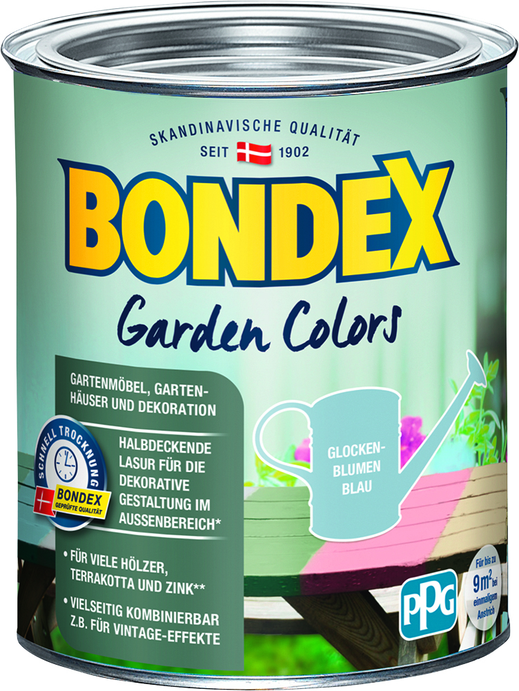 Bondex Garden Colors Glockenblumen Blau, 750ml