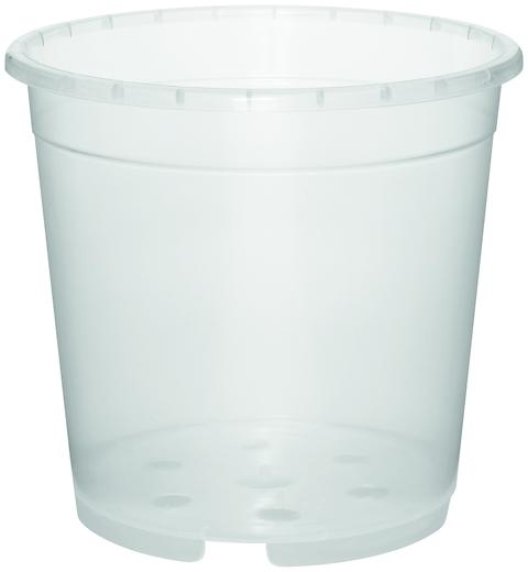 483795-34001270-L ORCHIDEENTOPF 12CM 0,7L TRANSPARENT KLAR